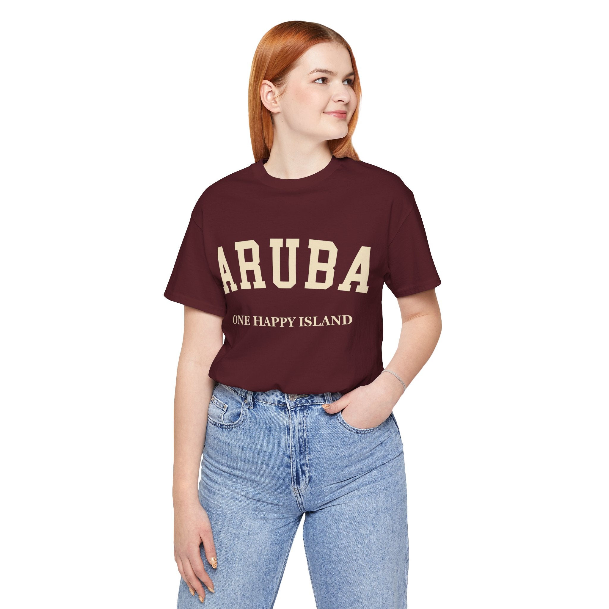 Aruba Collegiate — 100% Cotton Premium Unisex T-Shirt | BY CHARLES