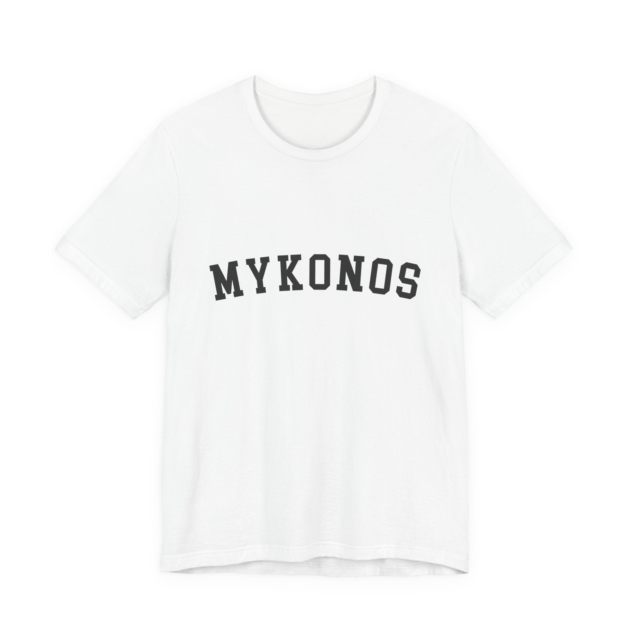 BY CHARLES | Mykonos Collegiate Series — Premium Unisex Tee