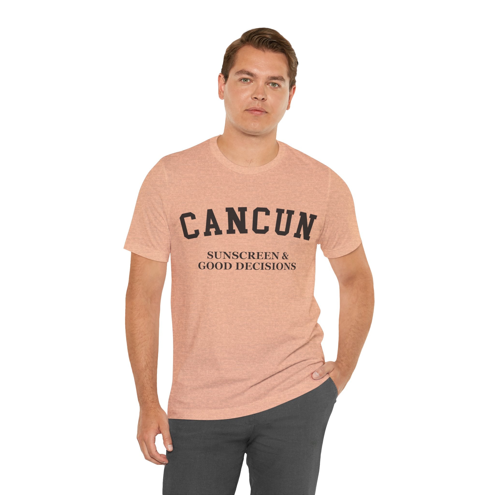 Cancun Collegiate — 100% Cotton Premium Unisex T-Shirt | BY CHARLES