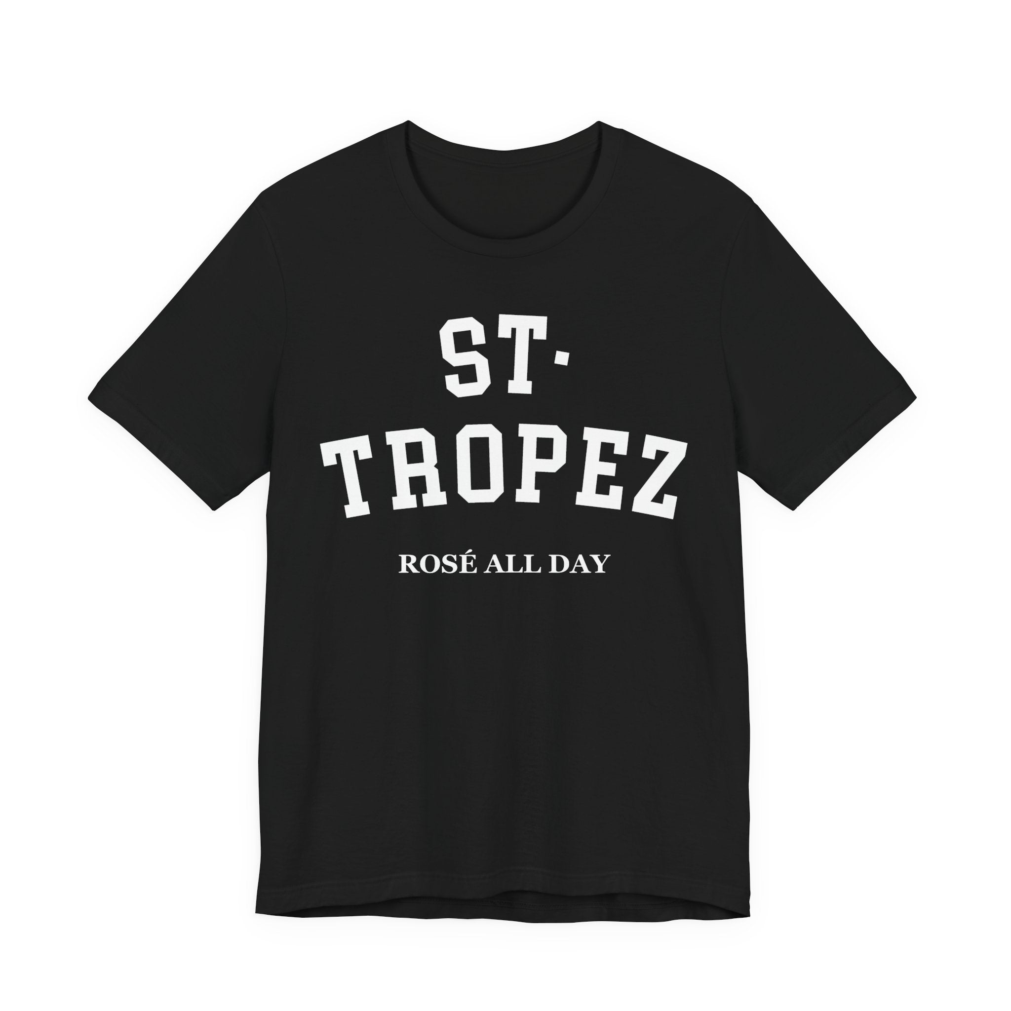 St. Tropez Collegiate — 100% Cotton Premium Unisex T-Shirt | BY CHARLES