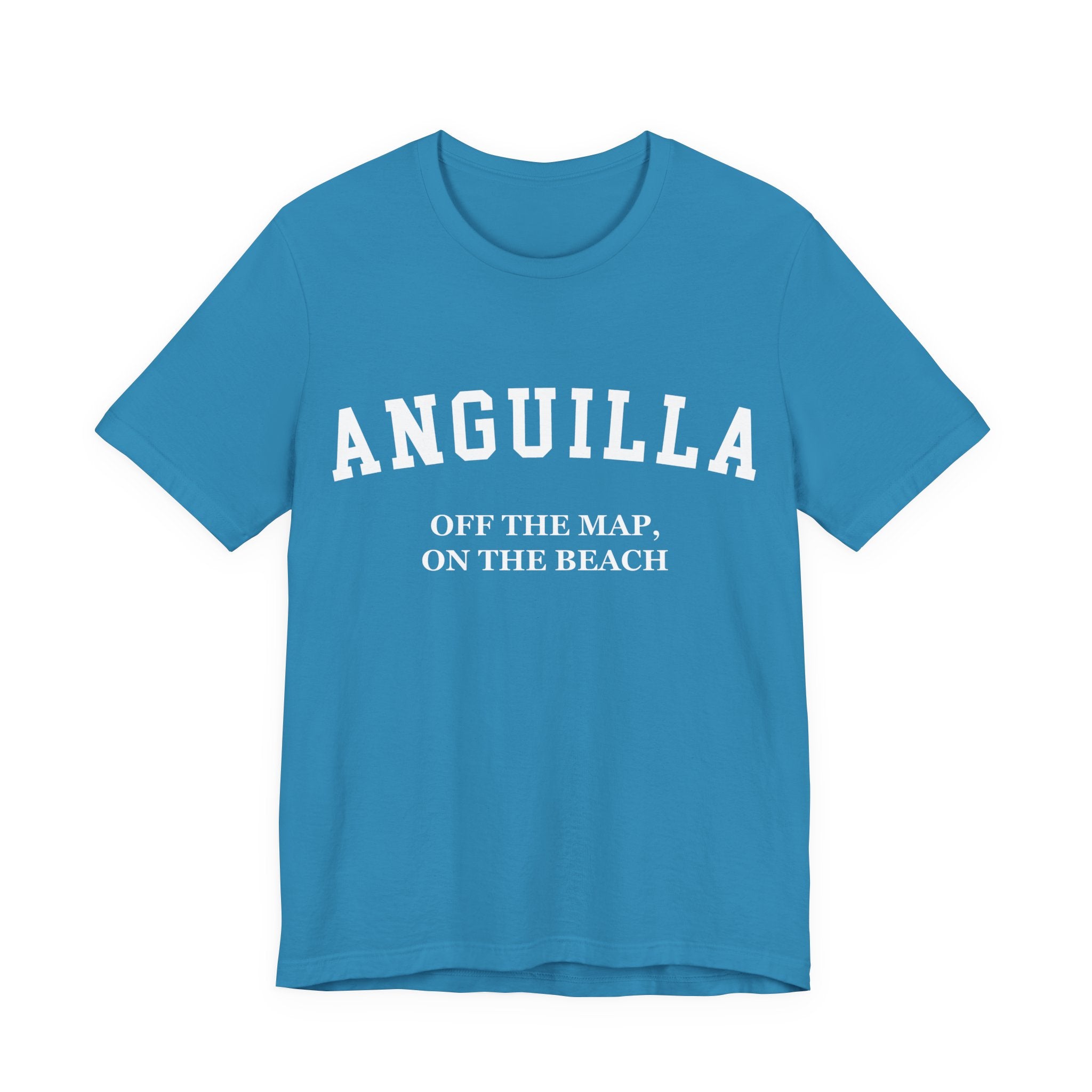Anguilla Collegiate — 100% Cotton Premium Unisex T-Shirt | BY CHARLES