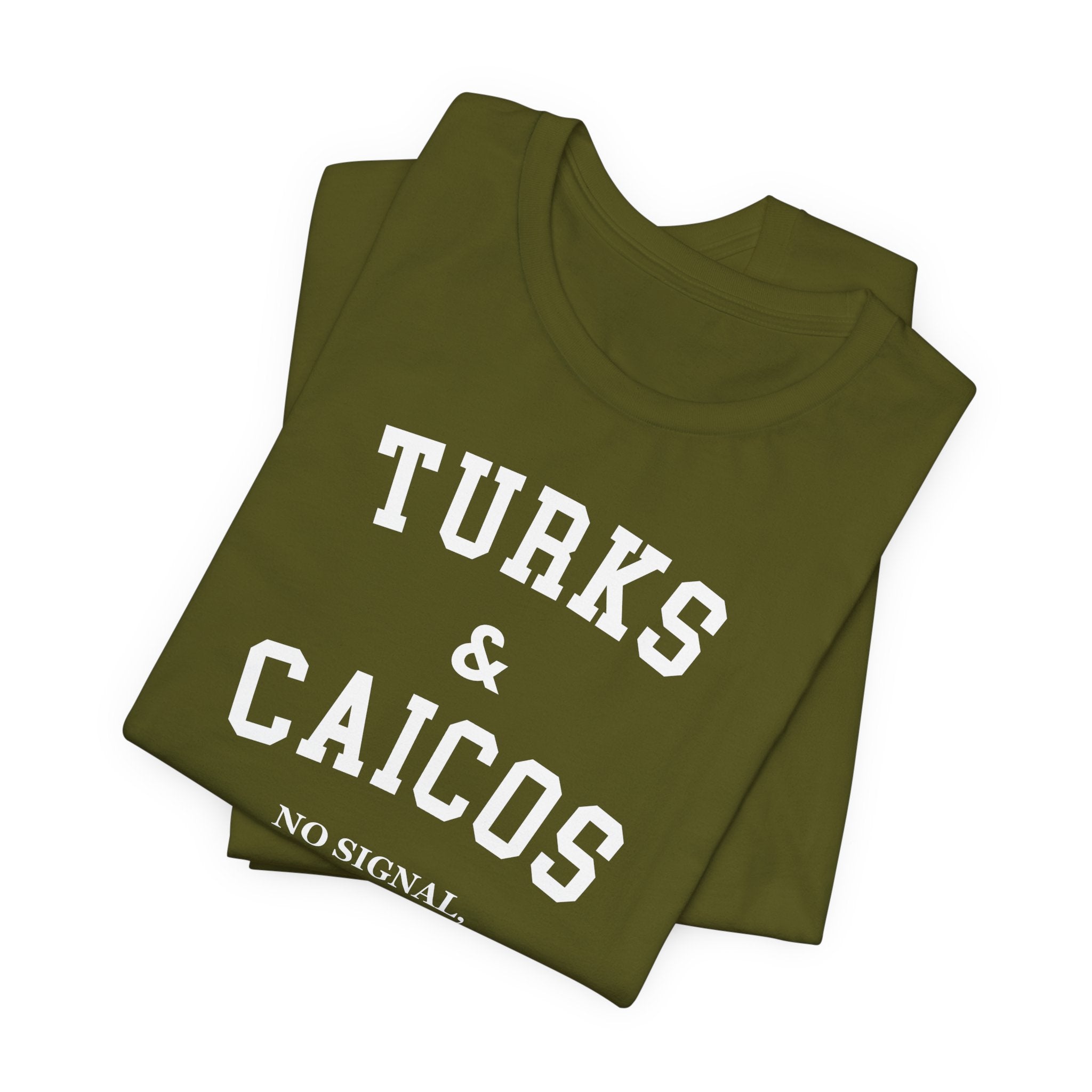 Turks & Caicos Collegiate — 100% Cotton Premium Unisex T-Shirt | BY CHARLES