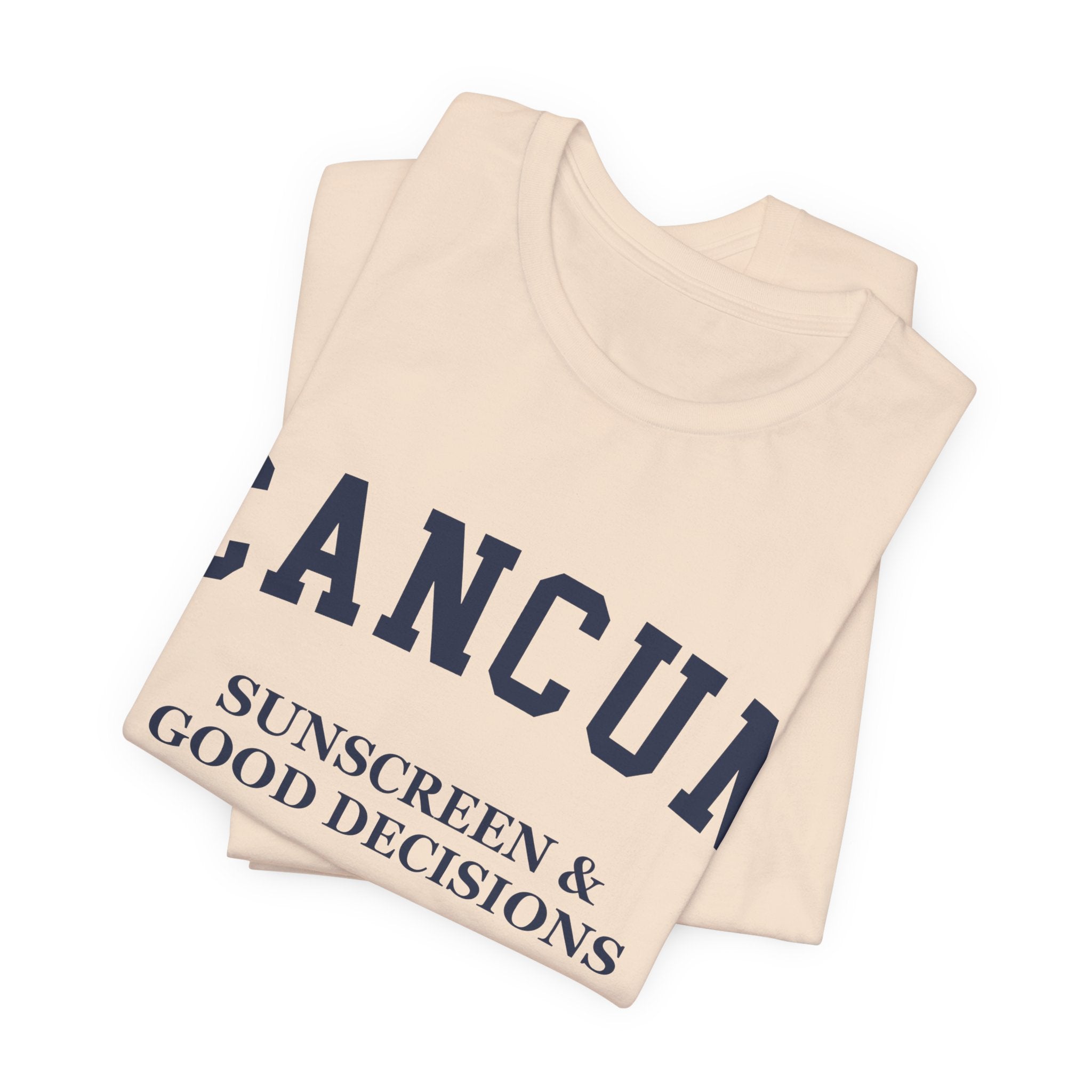 Cancun Collegiate — 100% Cotton Premium Unisex T-Shirt | BY CHARLES
