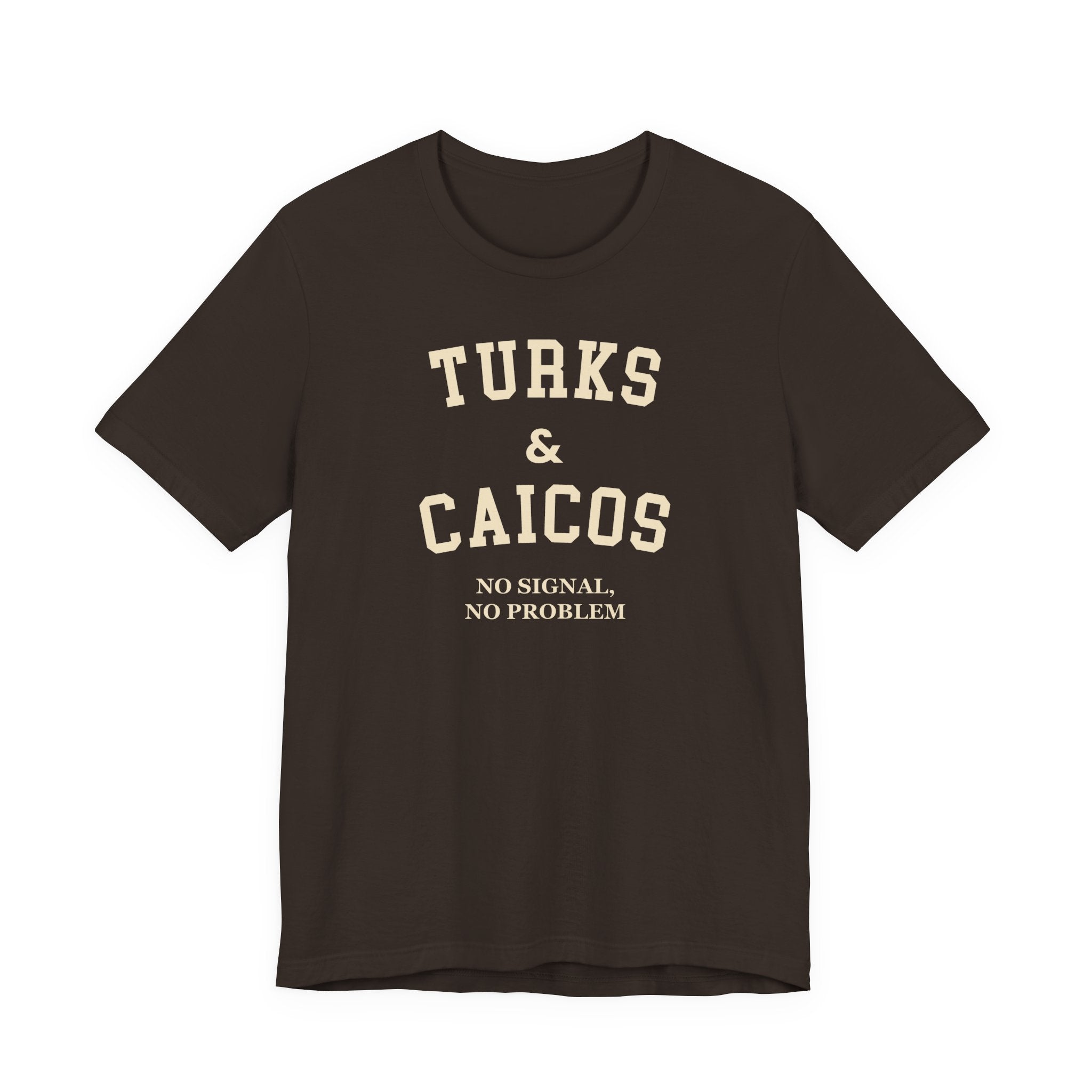 Turks & Caicos Collegiate — 100% Cotton Premium Unisex T-Shirt | BY CHARLES