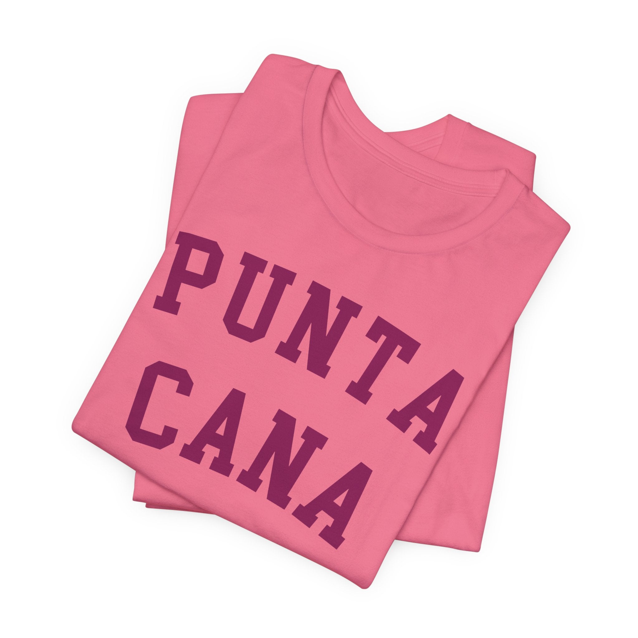 Punta Cana Collegiate — 100% Cotton Premium Unisex T-Shirt | BY CHARLES