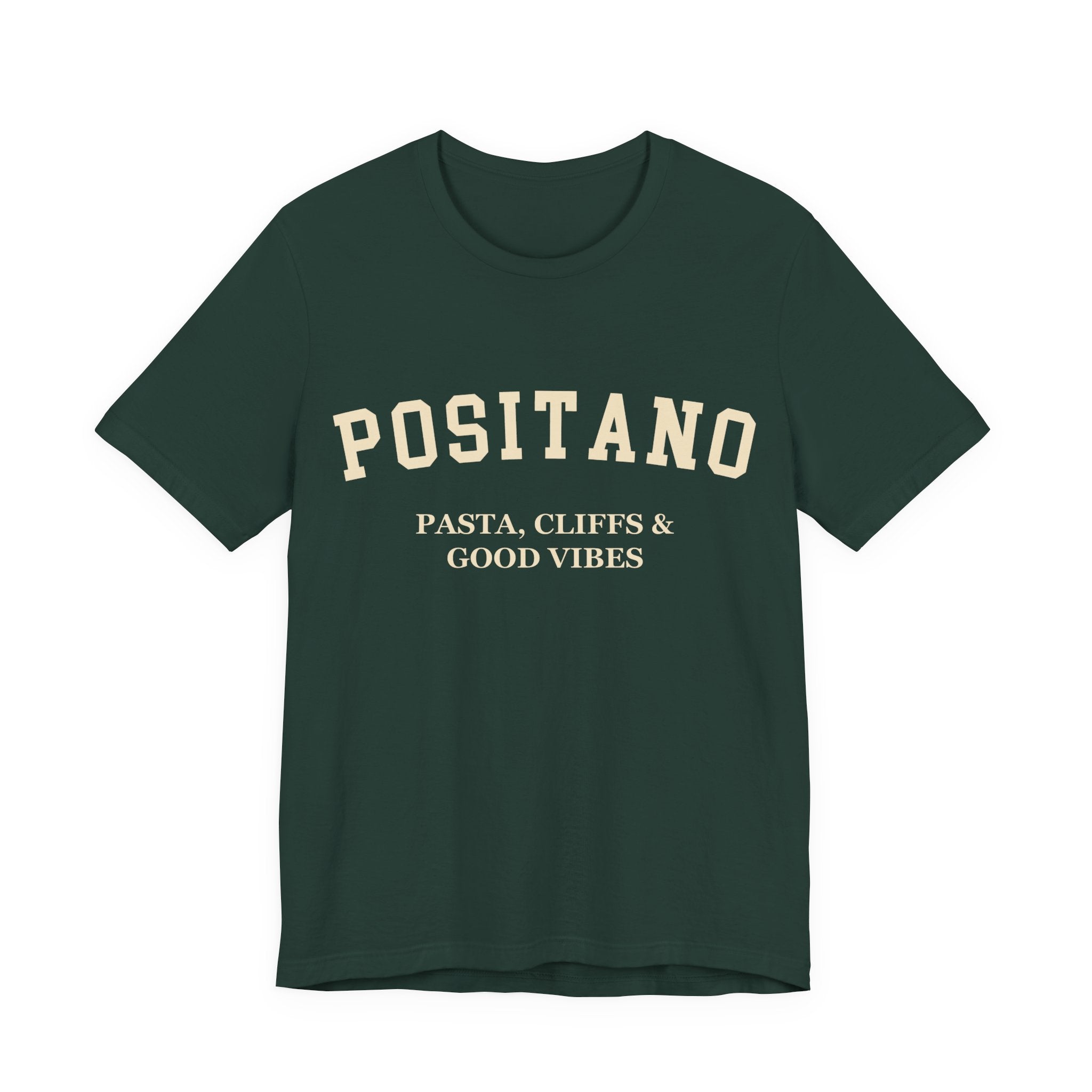 Positano Collegiate — 100% Cotton Premium Unisex T-Shirt | BY CHARLES