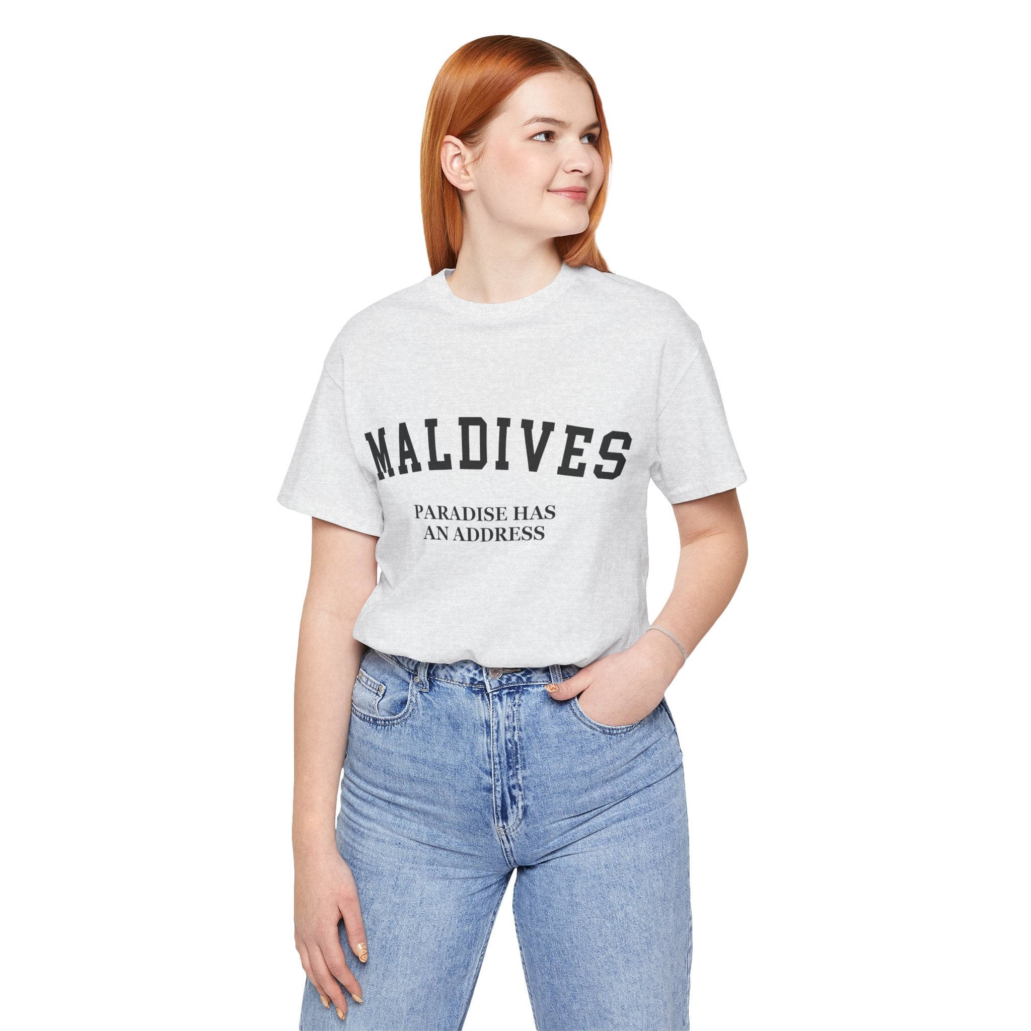 Maldives Collegiate — 100% Cotton Premium Unisex T-Shirt | BY CHARLES