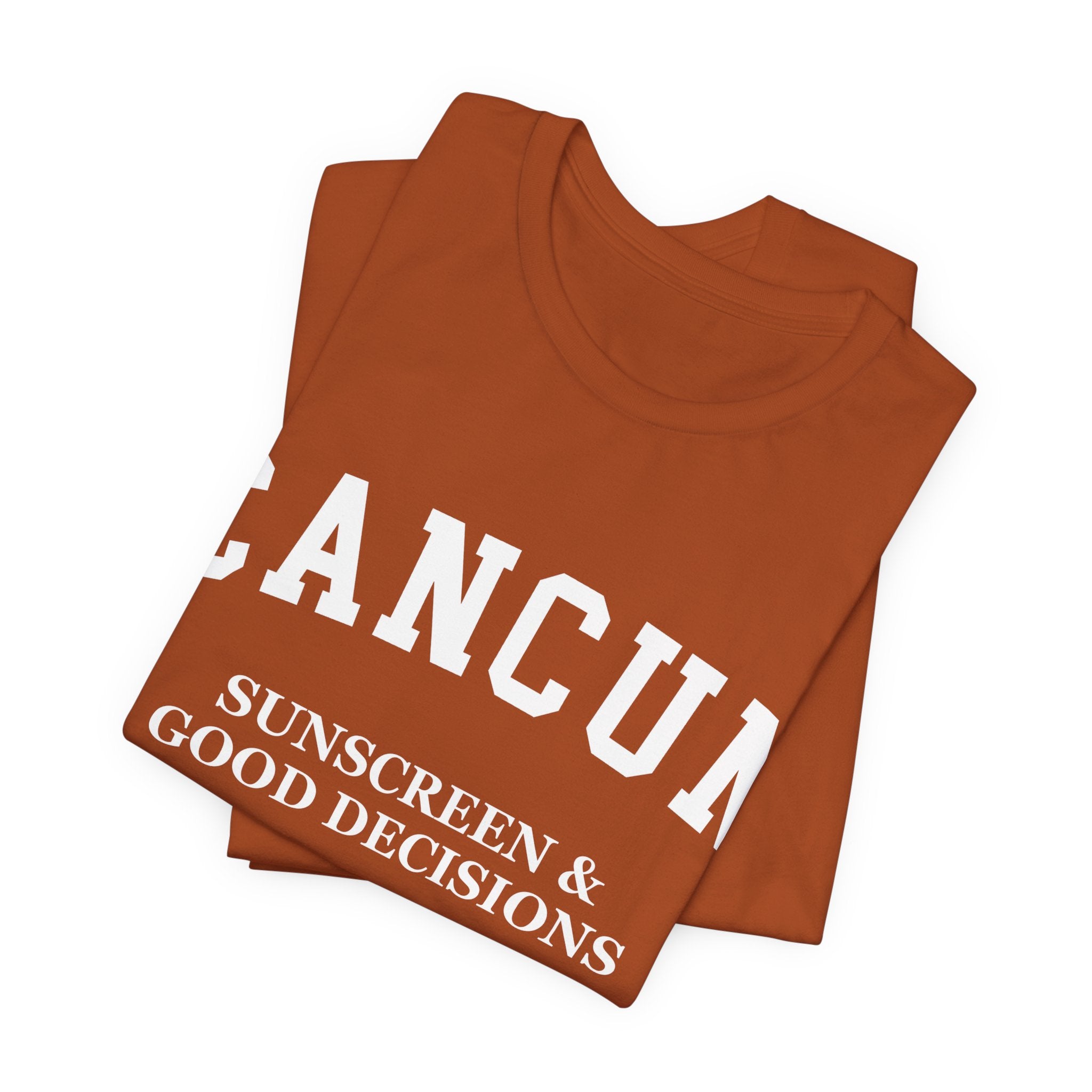 Cancun Collegiate — 100% Cotton Premium Unisex T-Shirt | BY CHARLES