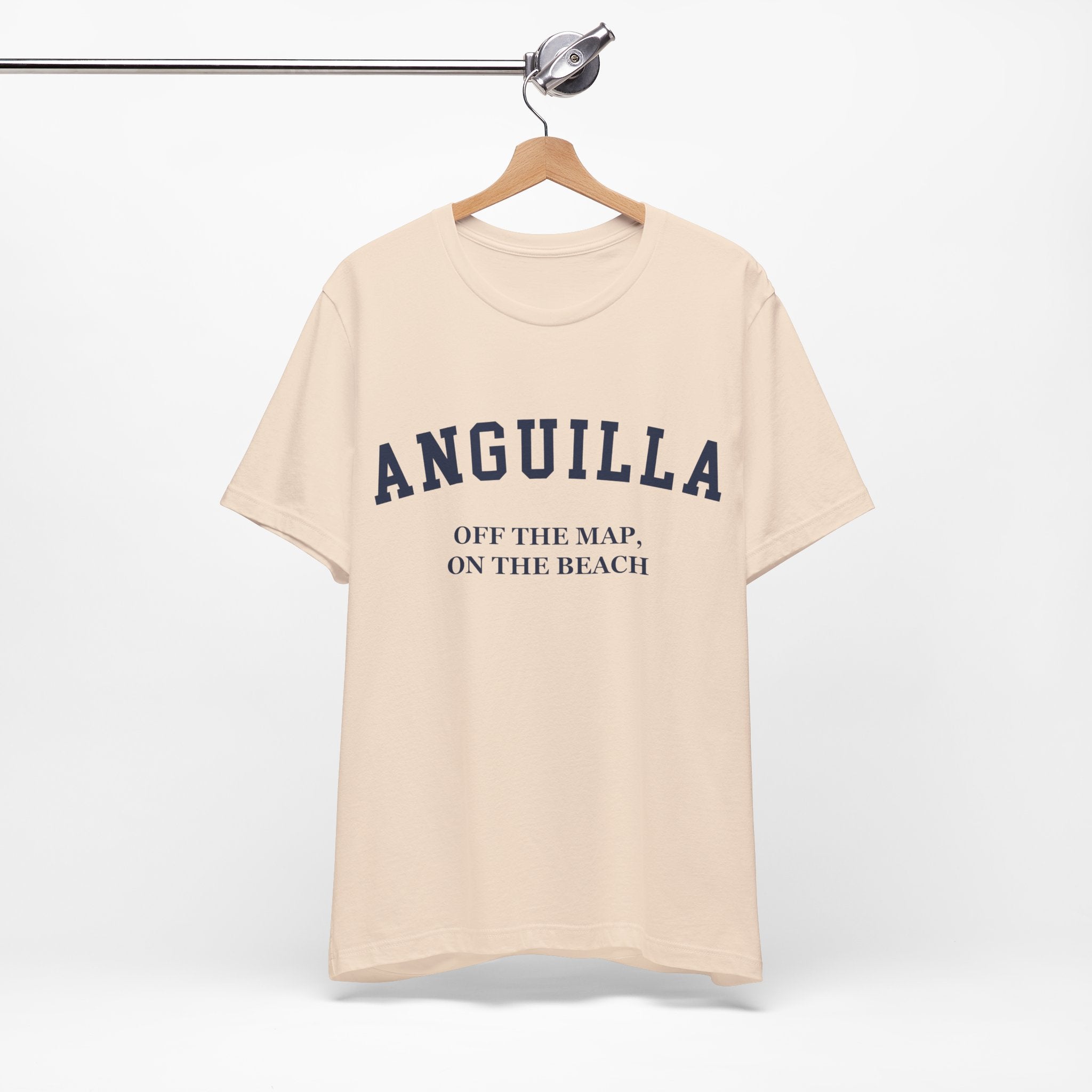 Anguilla Collegiate — 100% Cotton Premium Unisex T-Shirt | BY CHARLES