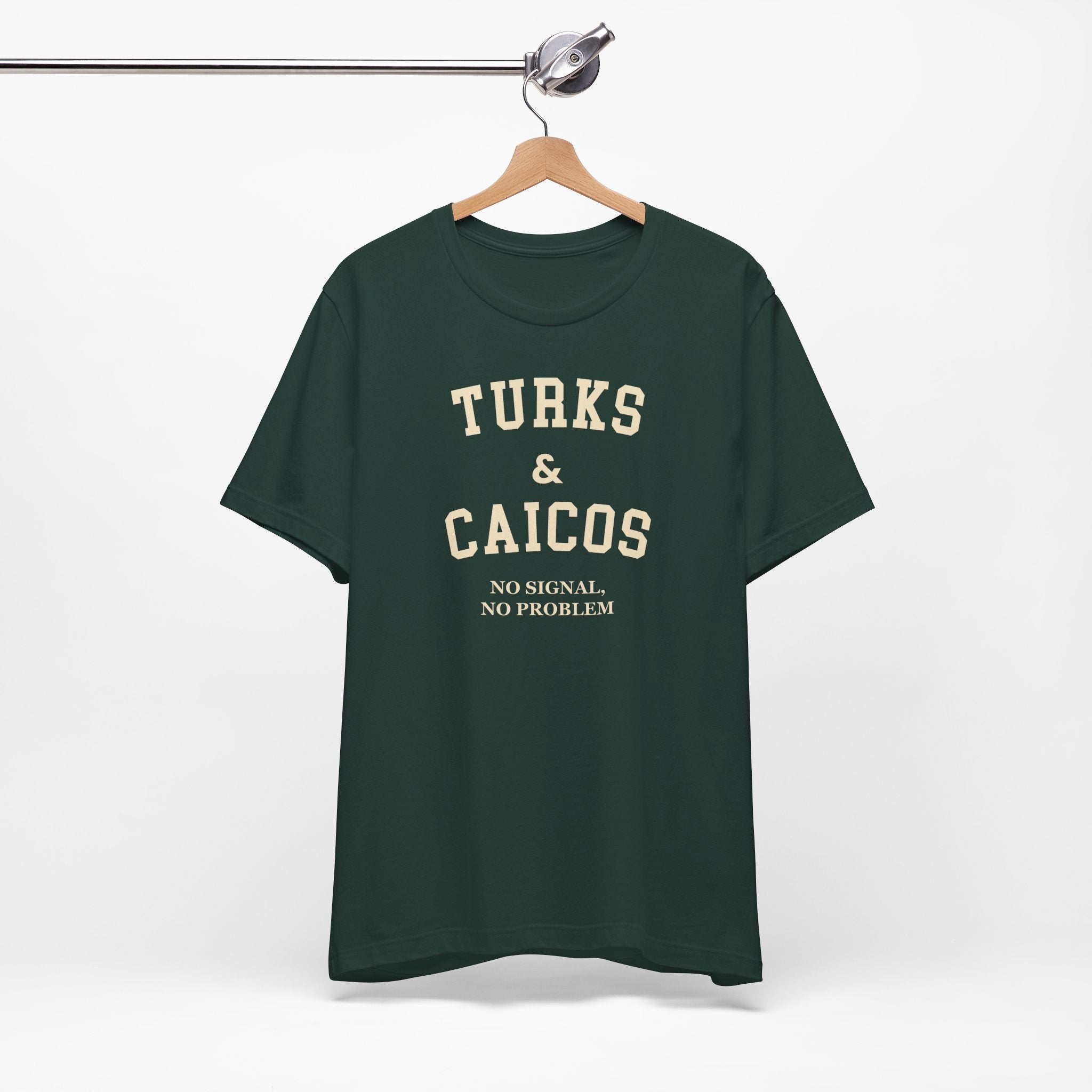 Turks & Caicos Collegiate — 100% Cotton Premium Unisex T-Shirt | BY CHARLES