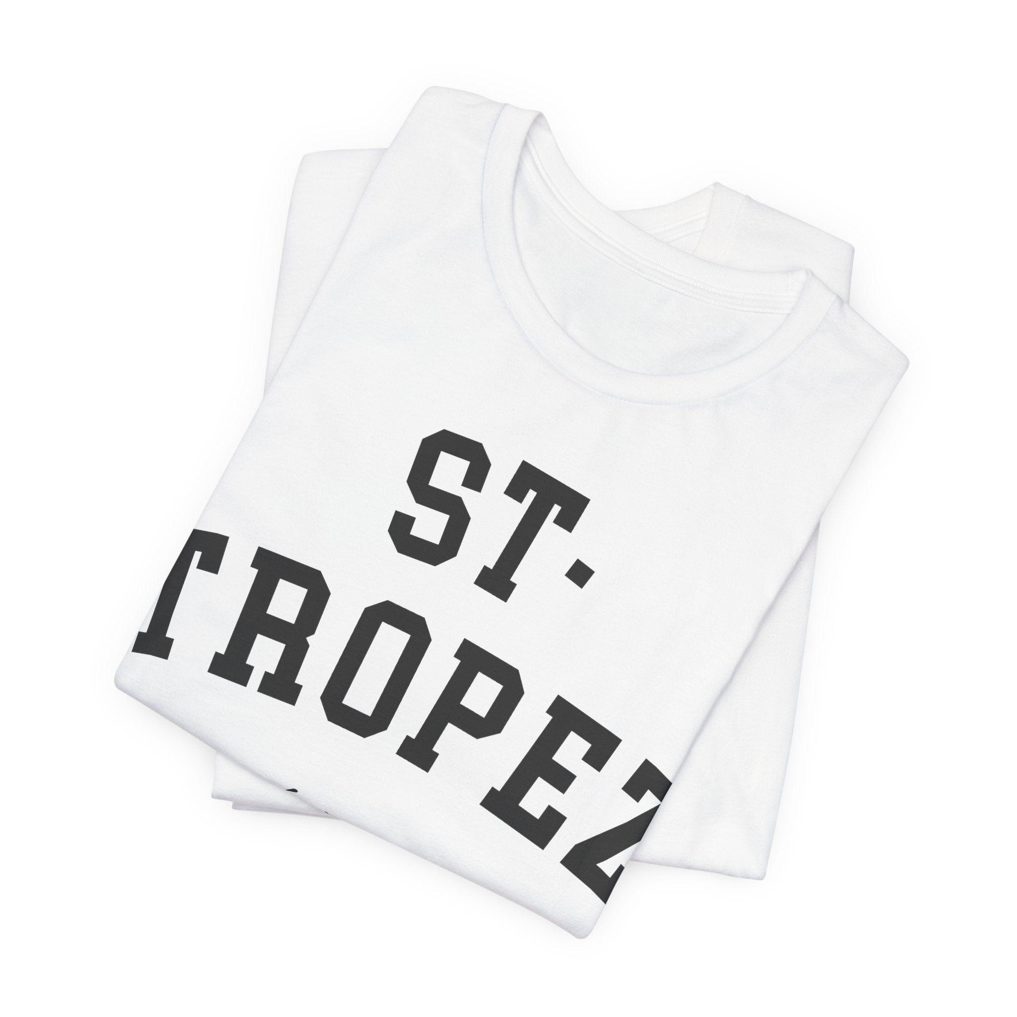 St. Tropez Collegiate — 100% Cotton Premium Unisex T-Shirt | BY CHARLES