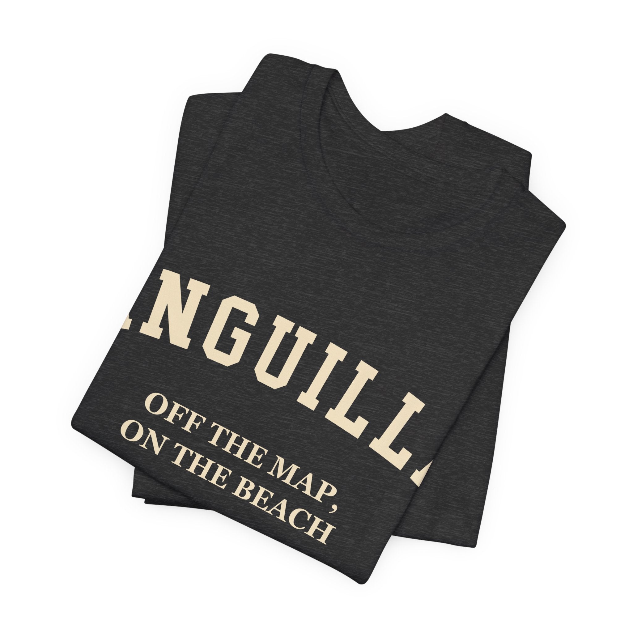 Anguilla Collegiate — 100% Cotton Premium Unisex T-Shirt | BY CHARLES