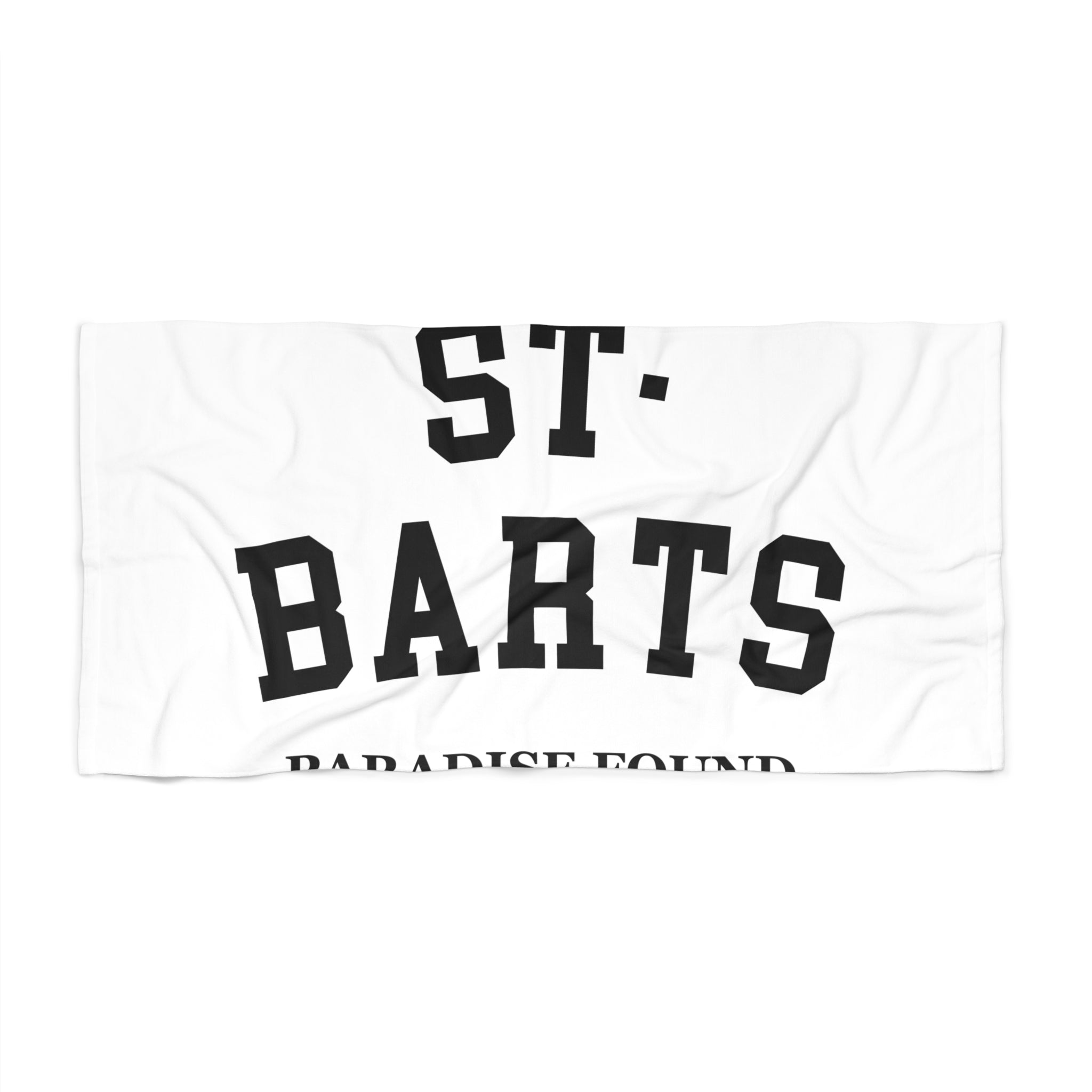 St. Barts Slogan Series Beach Towel — Premium Oversized | BY CHARLES