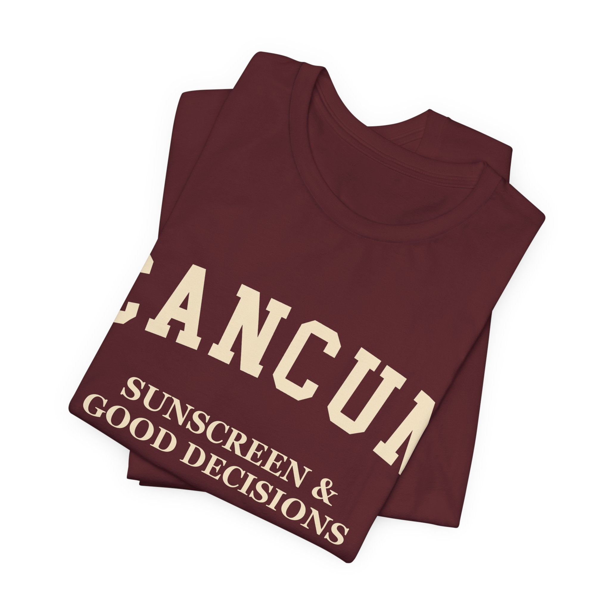 Cancun Collegiate — 100% Cotton Premium Unisex T-Shirt | BY CHARLES