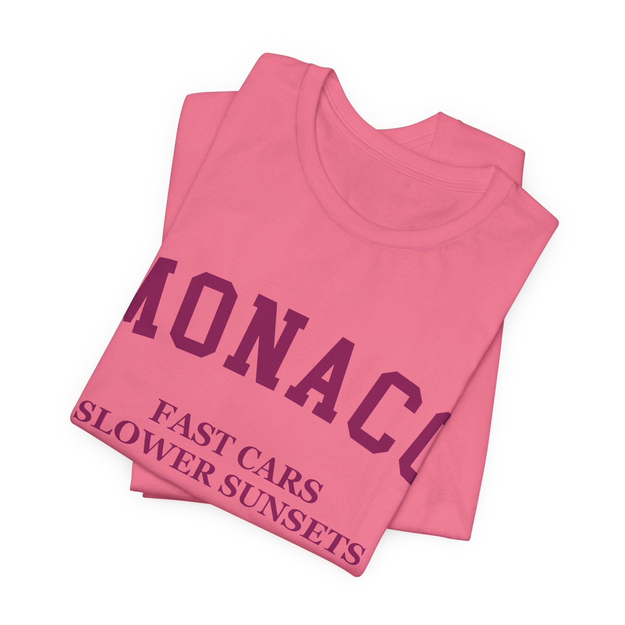Monaco Collegiate — 100% Cotton Premium Unisex T-Shirt | BY CHARLES