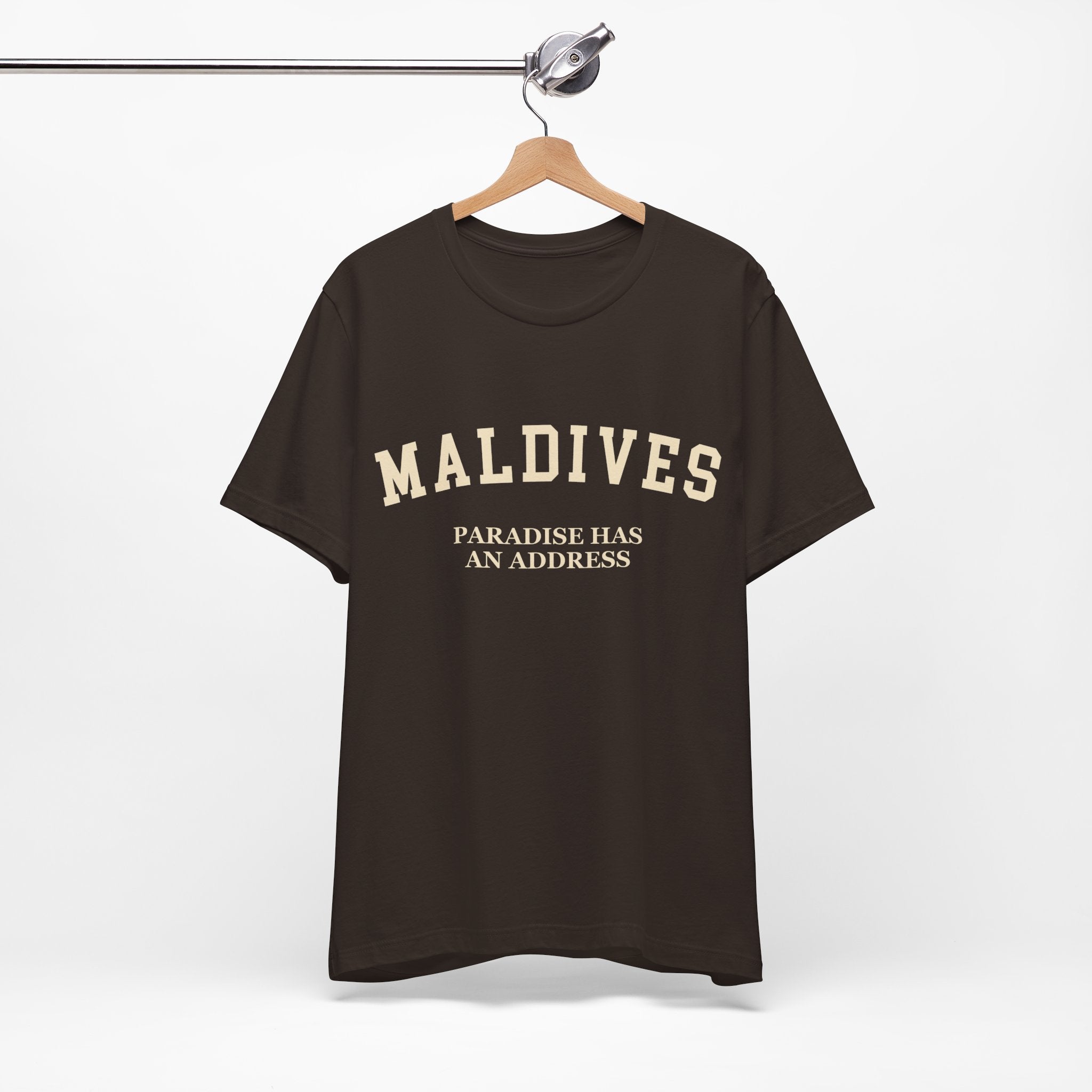 Maldives Collegiate — 100% Cotton Premium Unisex T-Shirt | BY CHARLES