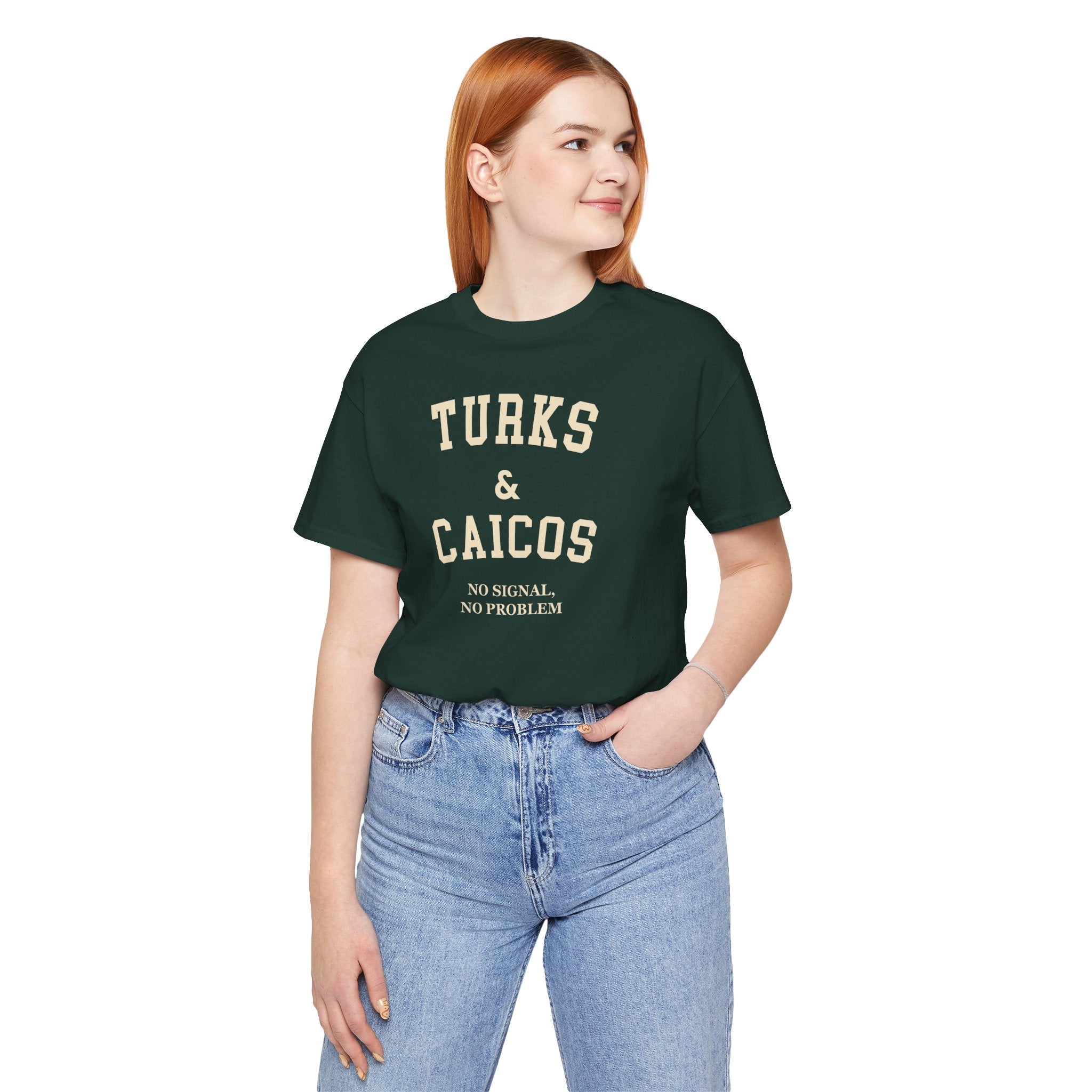 Turks & Caicos Collegiate — 100% Cotton Premium Unisex T-Shirt | BY CHARLES