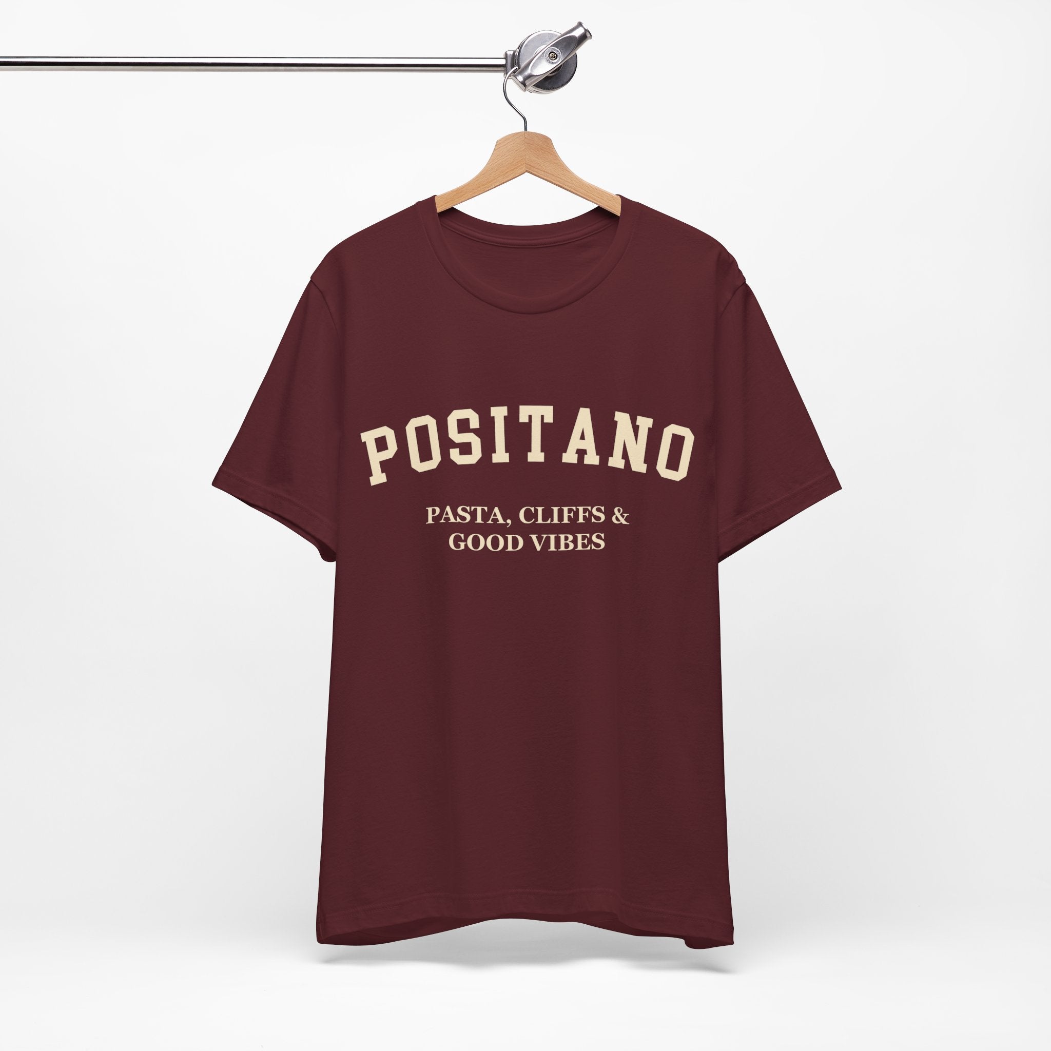 Positano Collegiate — 100% Cotton Premium Unisex T-Shirt | BY CHARLES