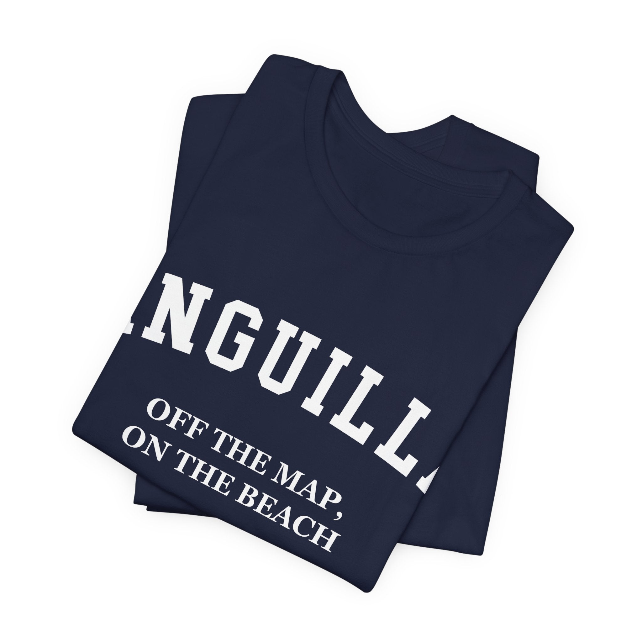 Anguilla Collegiate — 100% Cotton Premium Unisex T-Shirt | BY CHARLES