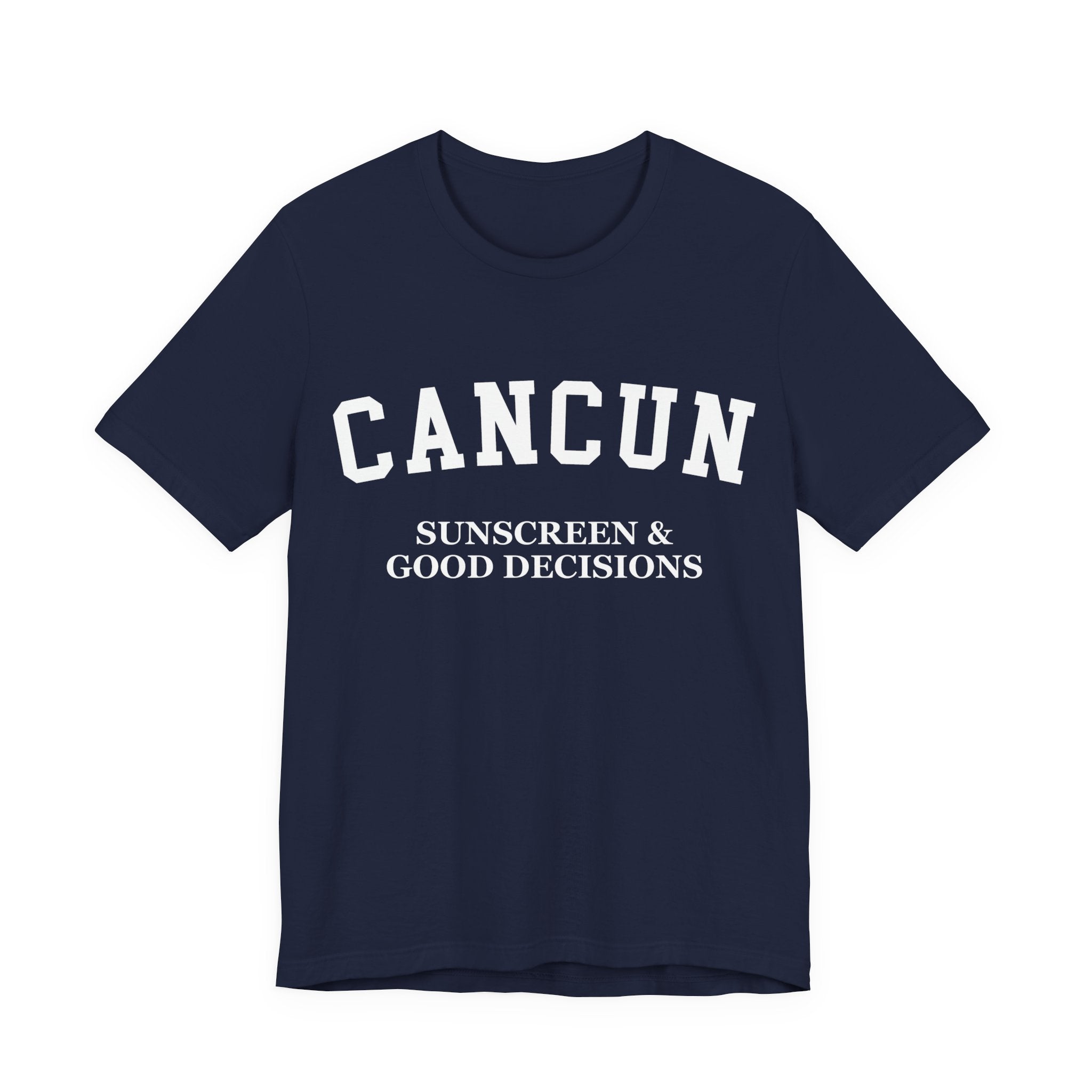 Cancun Collegiate — 100% Cotton Premium Unisex T-Shirt | BY CHARLES