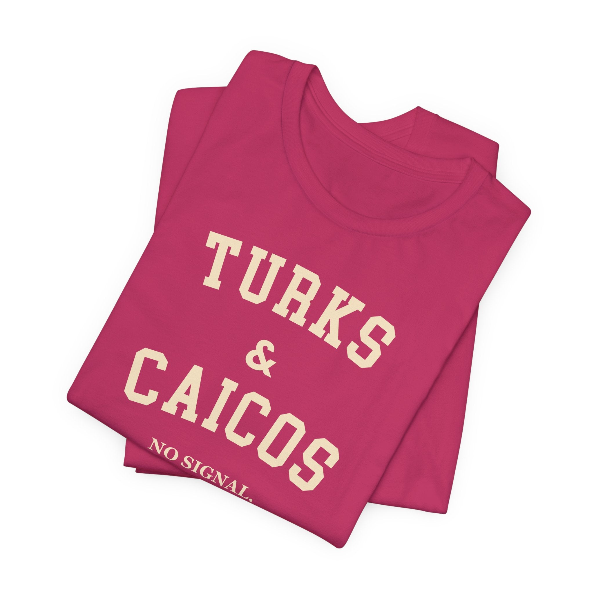 Turks & Caicos Collegiate — 100% Cotton Premium Unisex T-Shirt | BY CHARLES