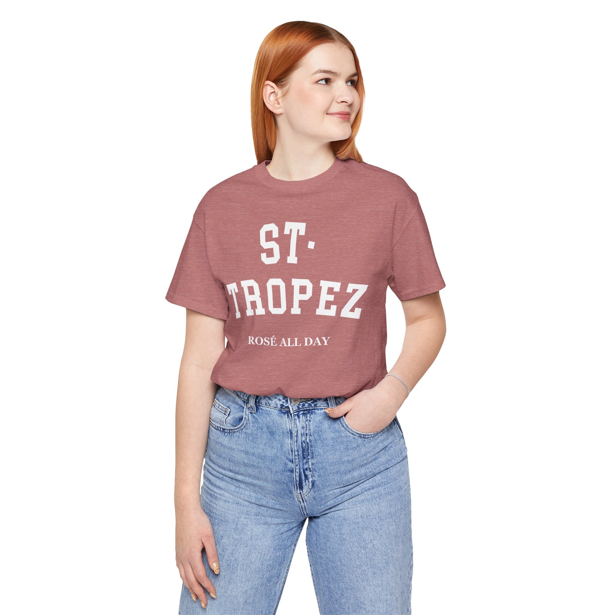 St. Tropez Collegiate — 100% Cotton Premium Unisex T-Shirt | BY CHARLES