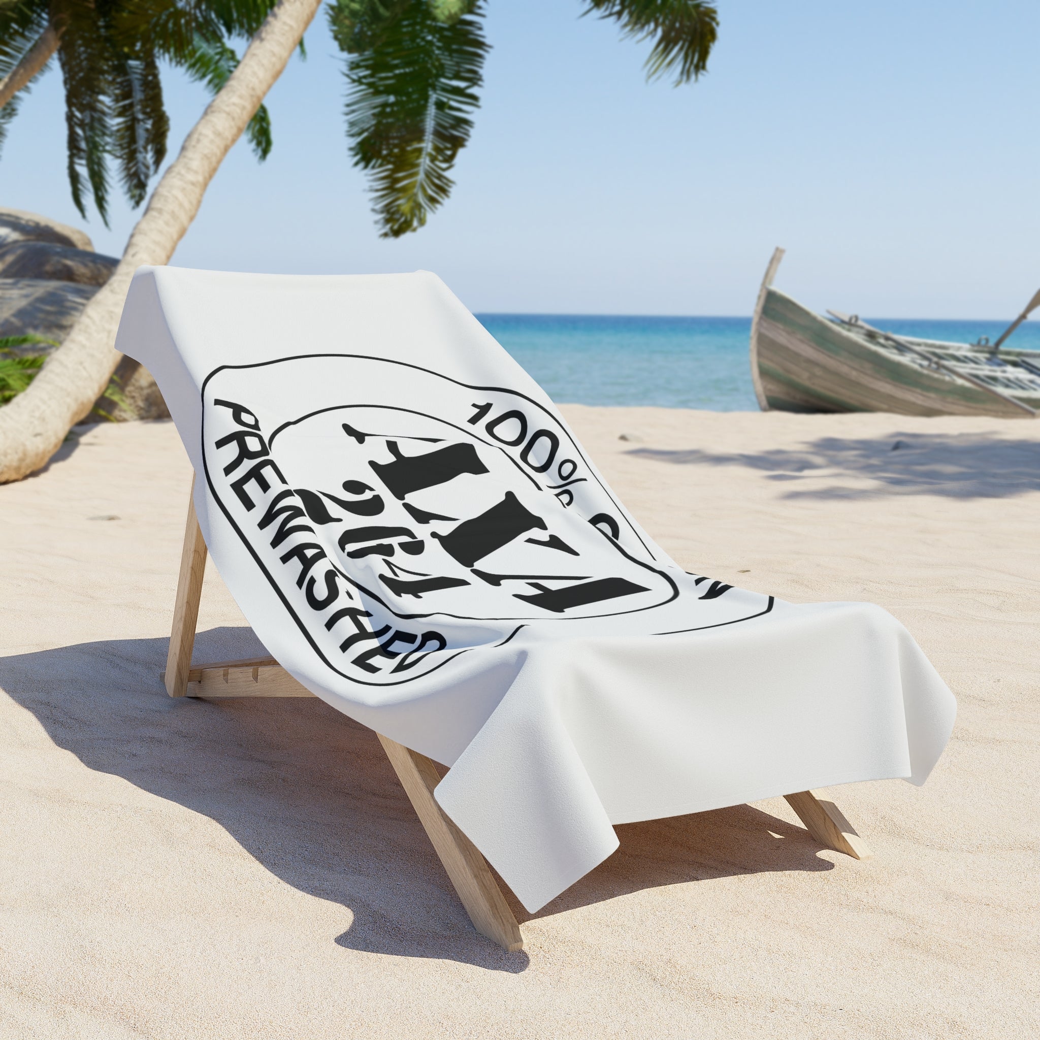 Anguilla AXA 264 Beach Towel — Premium Oversized | BY CHARLES