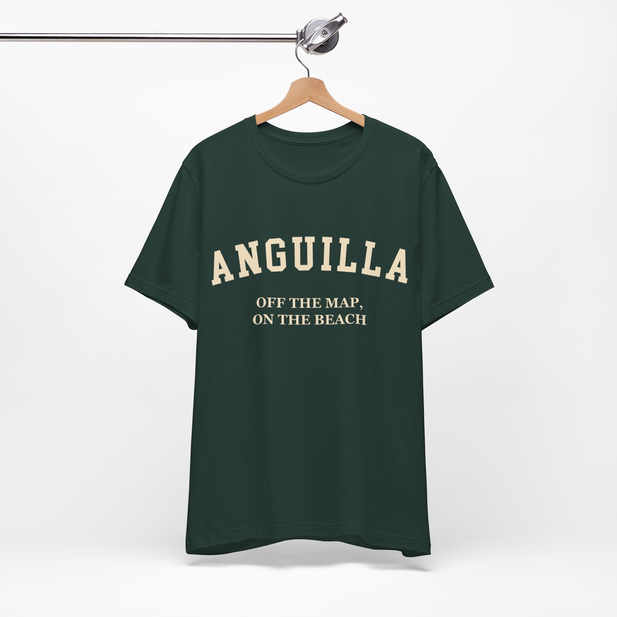 Anguilla Collegiate — 100% Cotton Premium Unisex T-Shirt | BY CHARLES