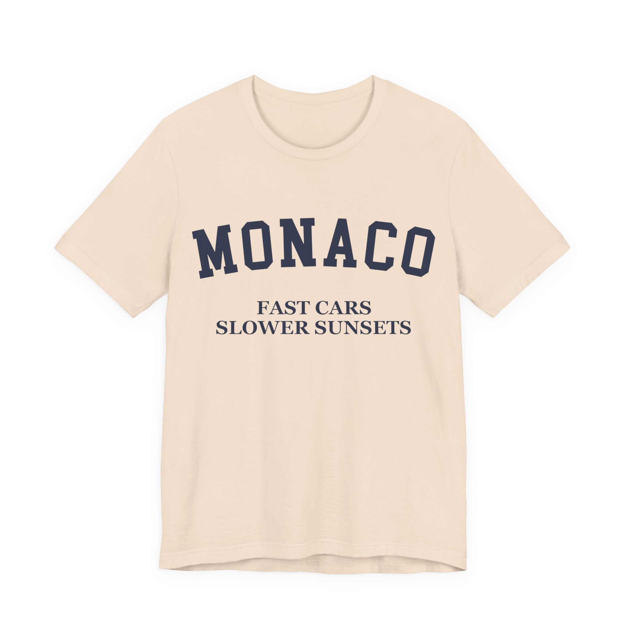 Monaco Collegiate — 100% Cotton Premium Unisex T-Shirt | BY CHARLES