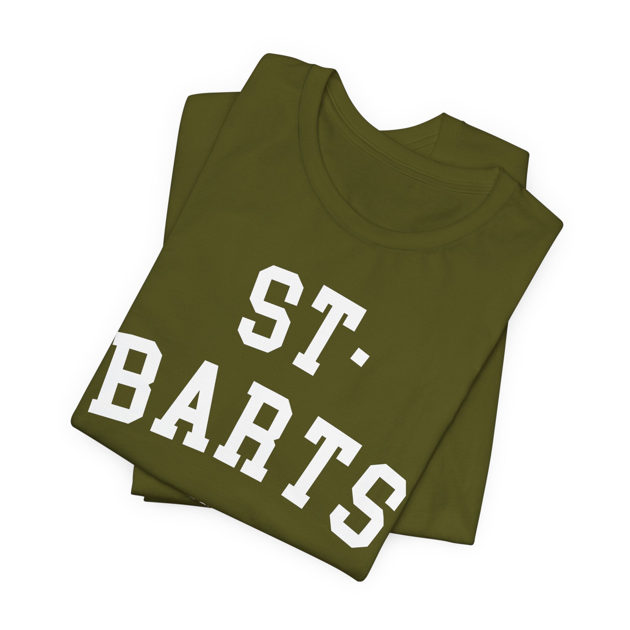 St. Barts Collegiate — 100% Cotton Premium Unisex T-Shirt | BY CHARLES