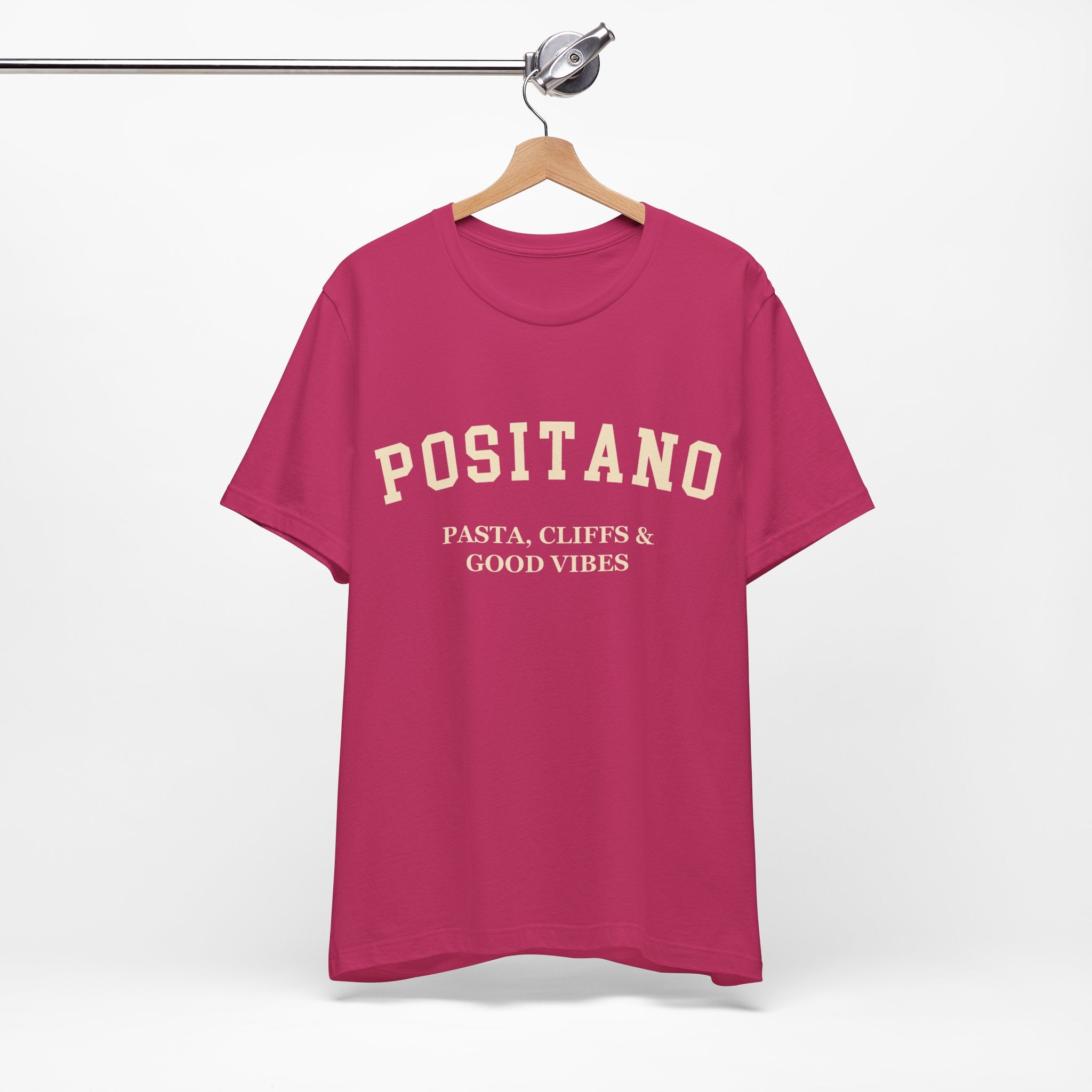 Positano Collegiate — 100% Cotton Premium Unisex T-Shirt | BY CHARLES