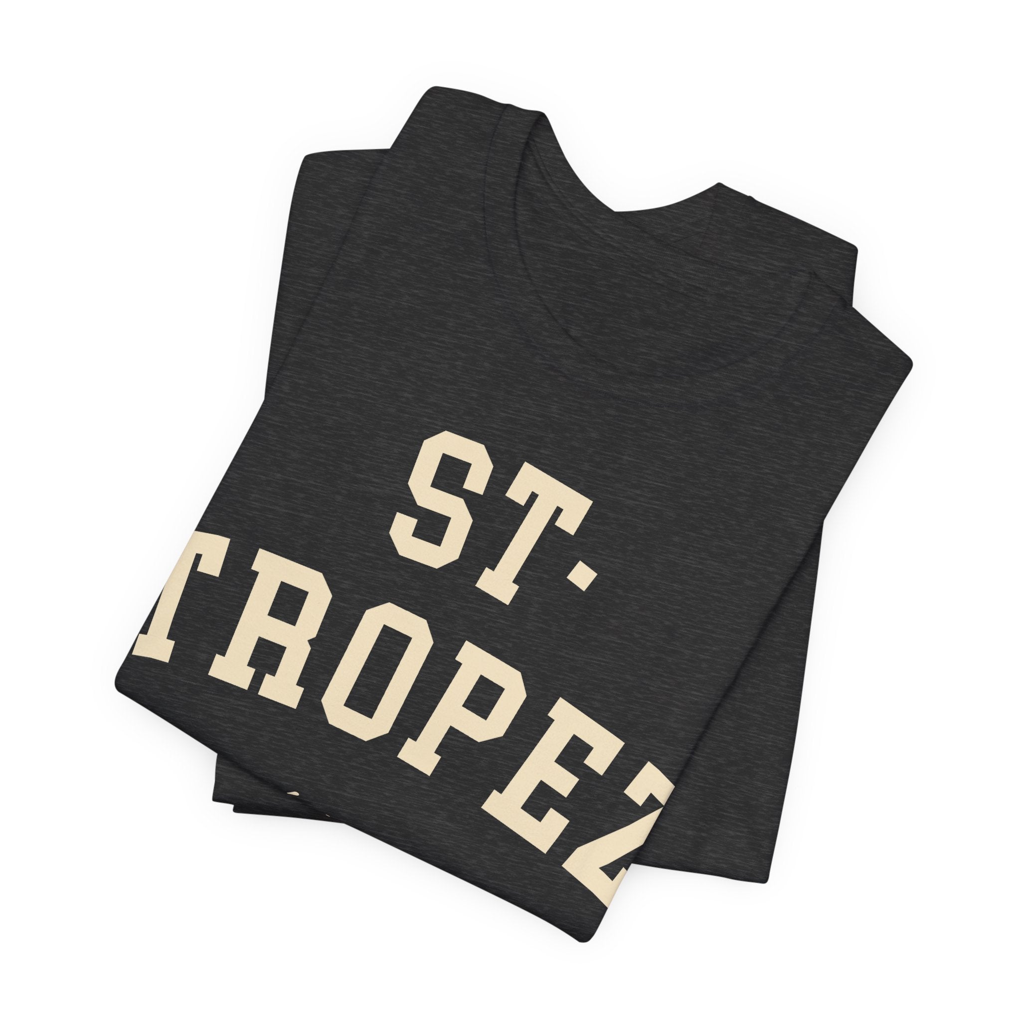 St. Tropez Collegiate — 100% Cotton Premium Unisex T-Shirt | BY CHARLES