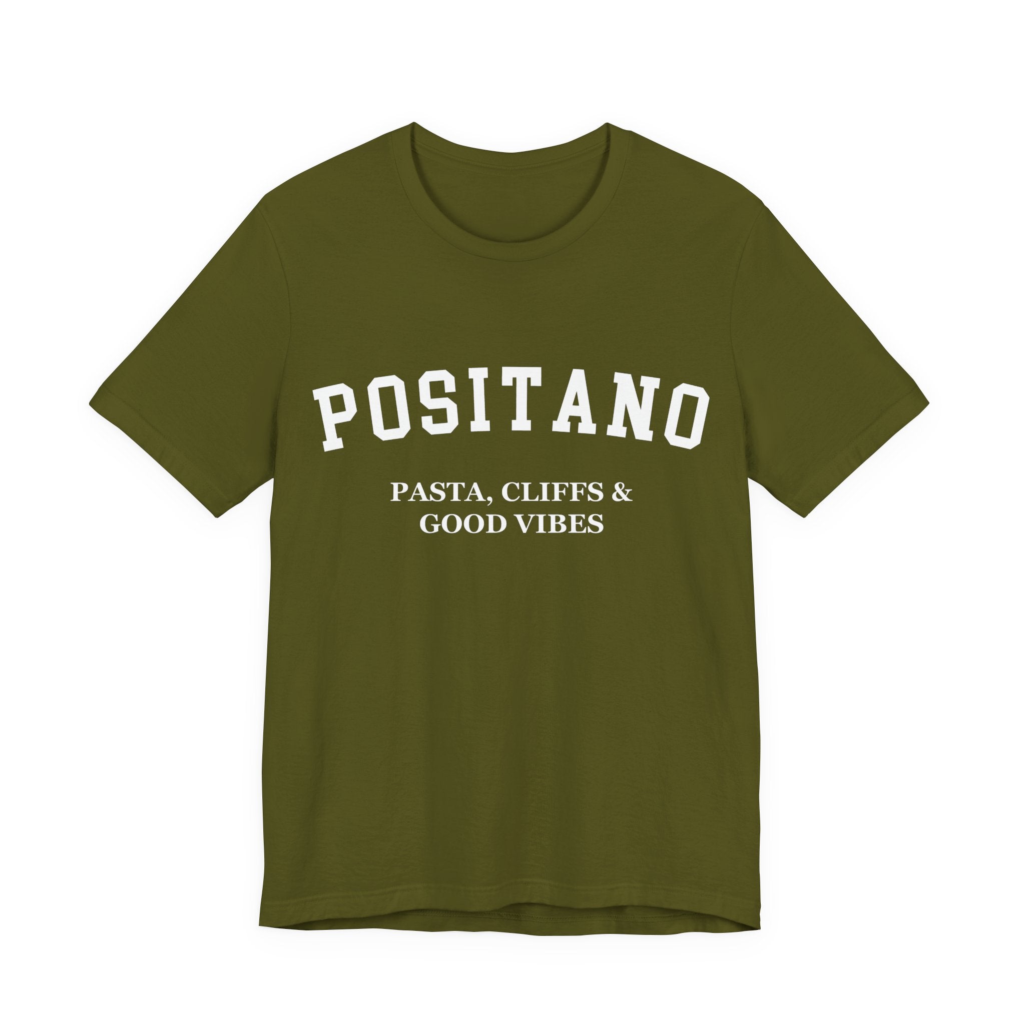 Positano Collegiate — 100% Cotton Premium Unisex T-Shirt | BY CHARLES