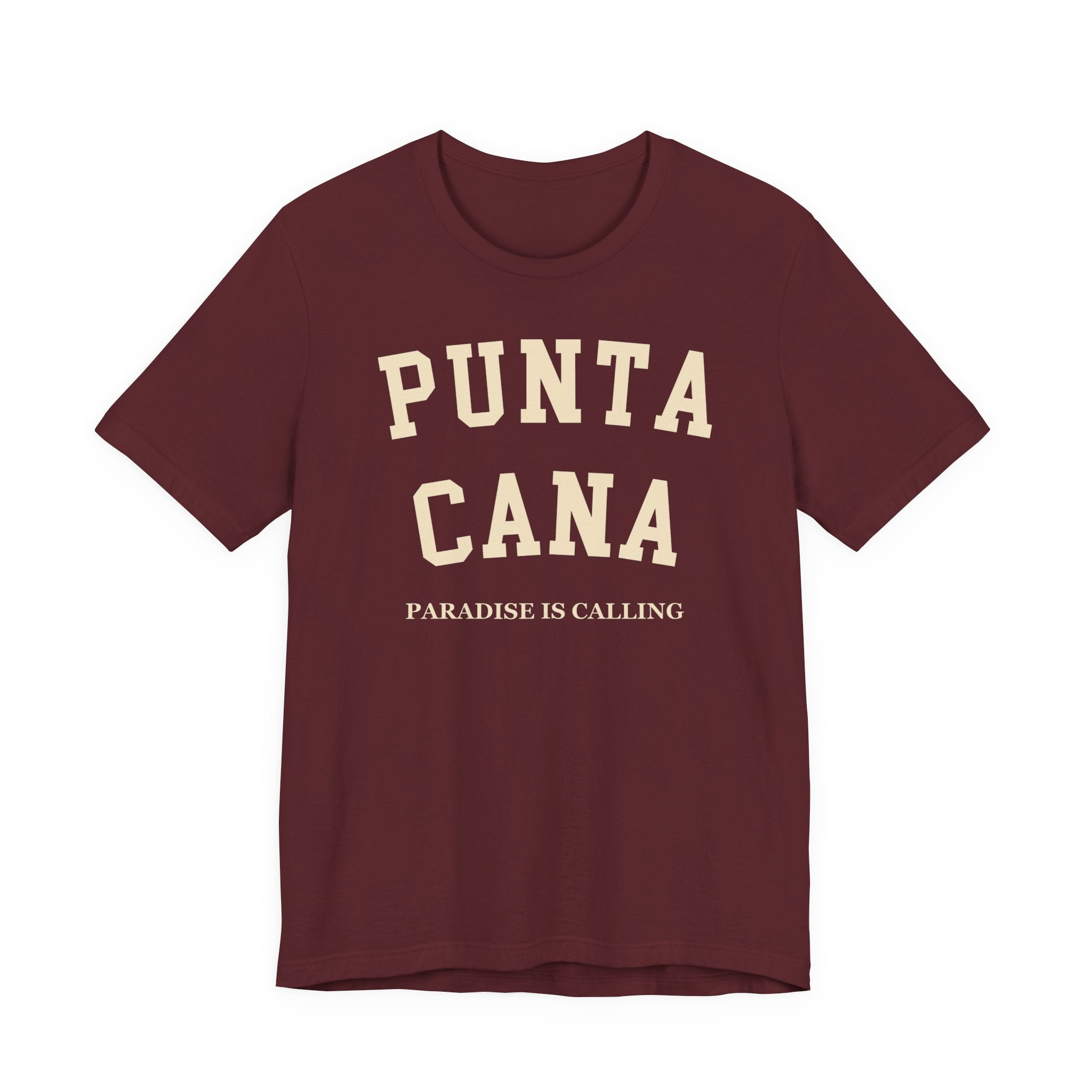 Punta Cana Collegiate — 100% Cotton Premium Unisex T-Shirt | BY CHARLES