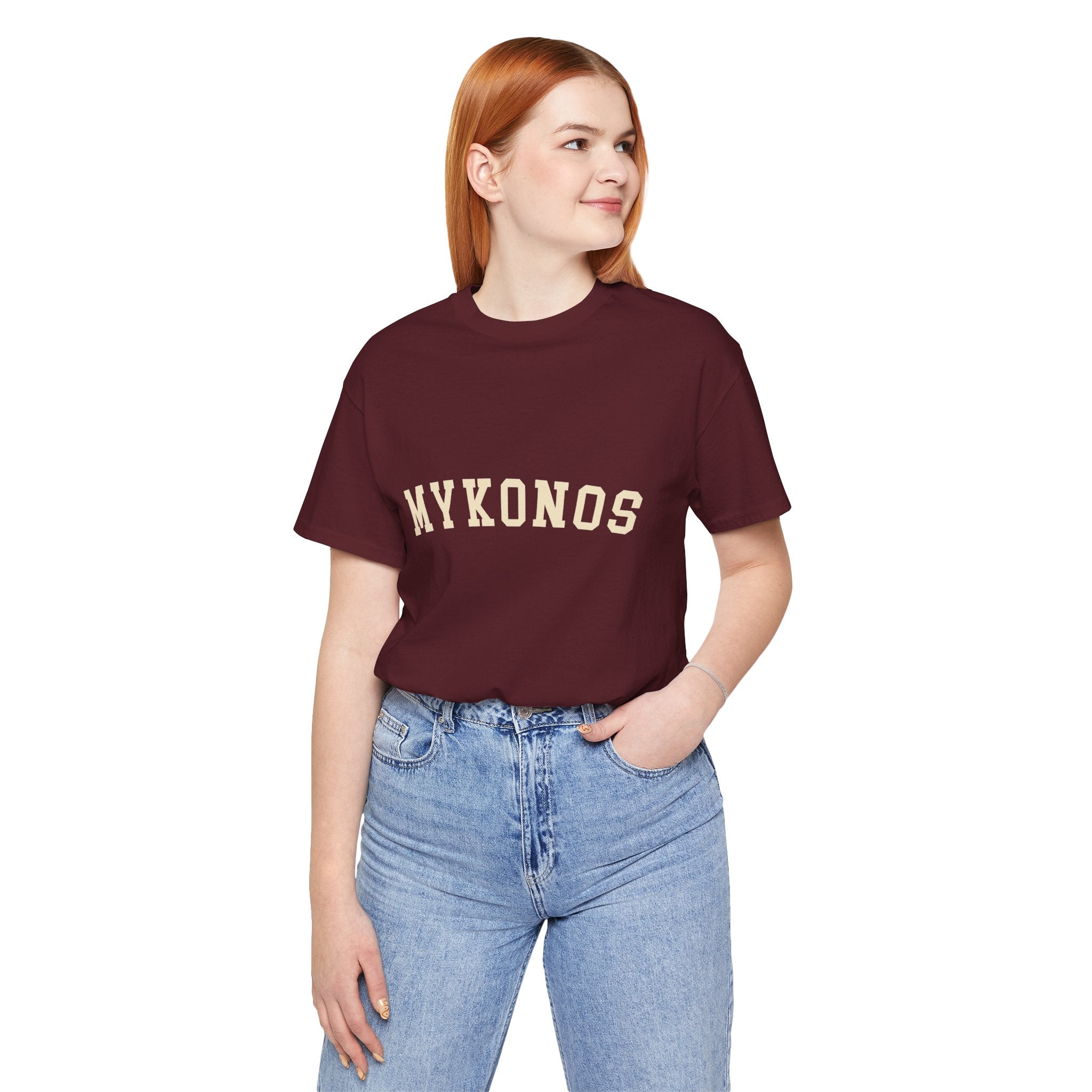 BY CHARLES | Mykonos Collegiate Series — Premium Unisex Tee