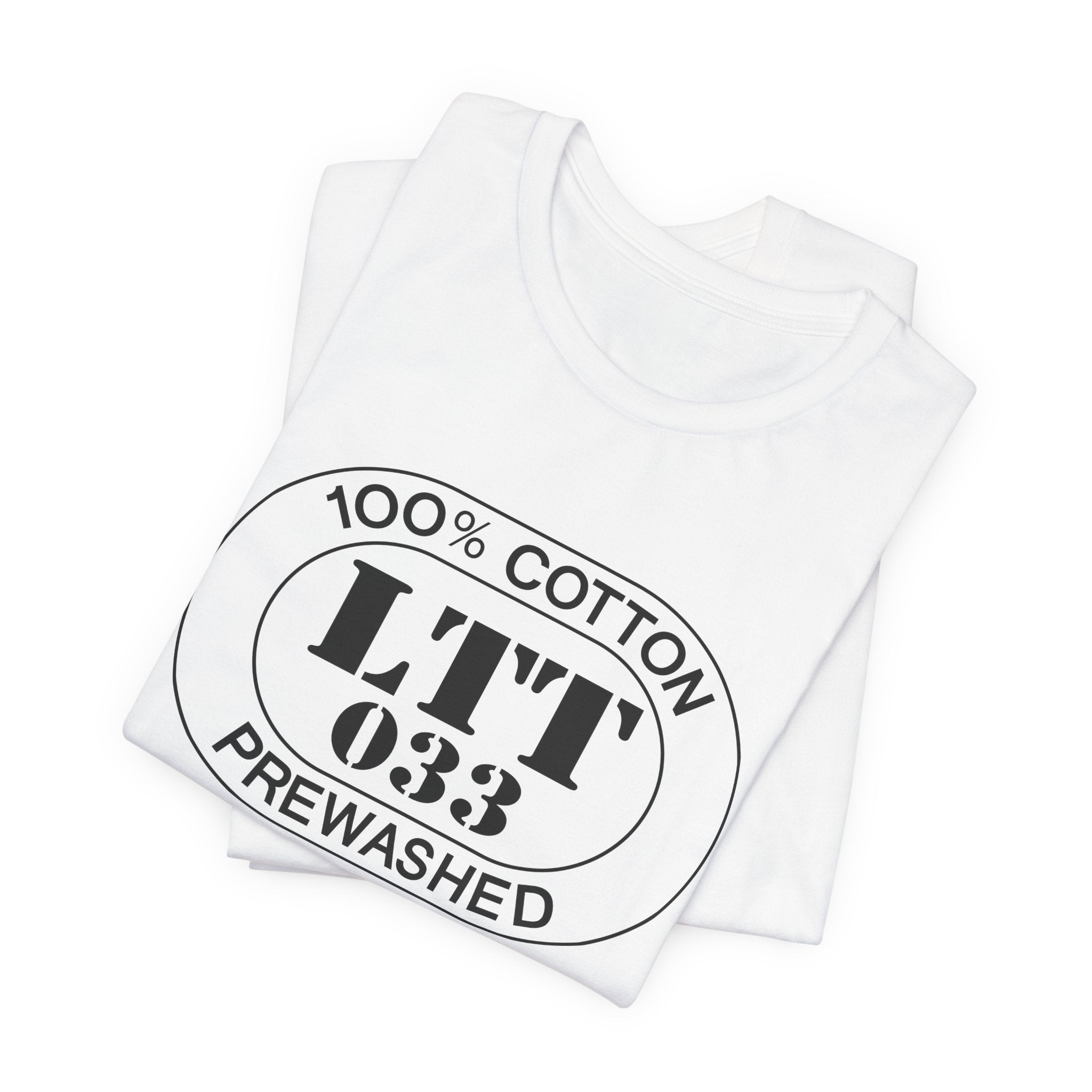 St. Tropez Airport Oval tee in white, alternate view