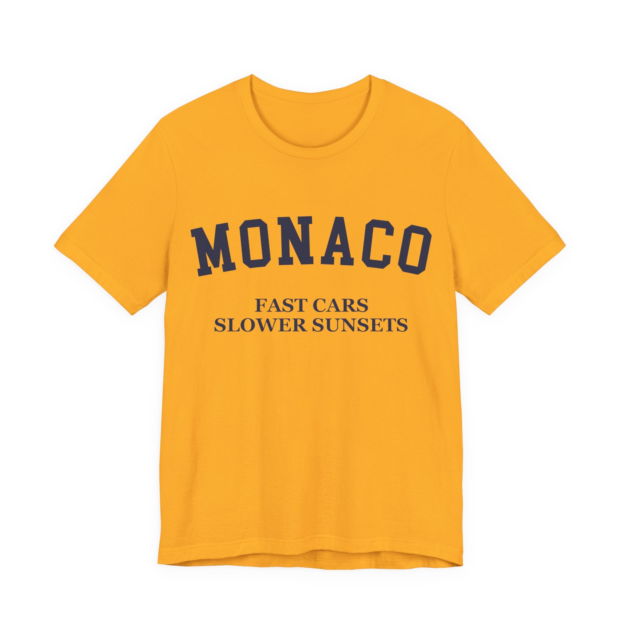 Monaco Collegiate — 100% Cotton Premium Unisex T-Shirt | BY CHARLES