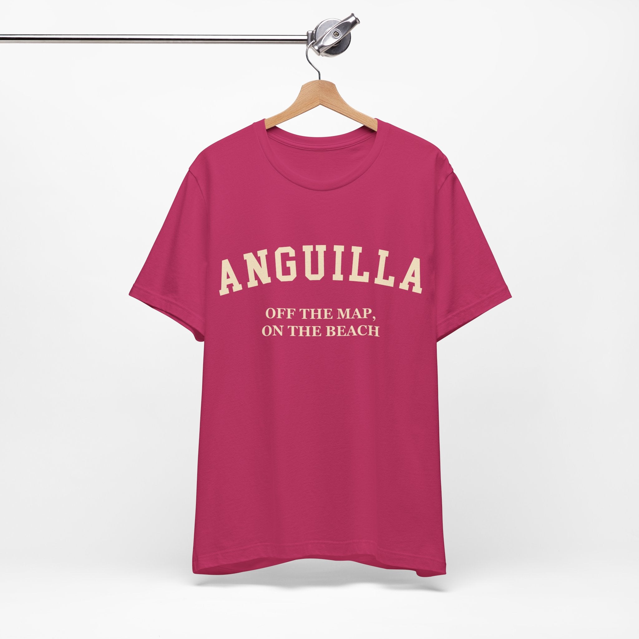 Anguilla Collegiate — 100% Cotton Premium Unisex T-Shirt | BY CHARLES