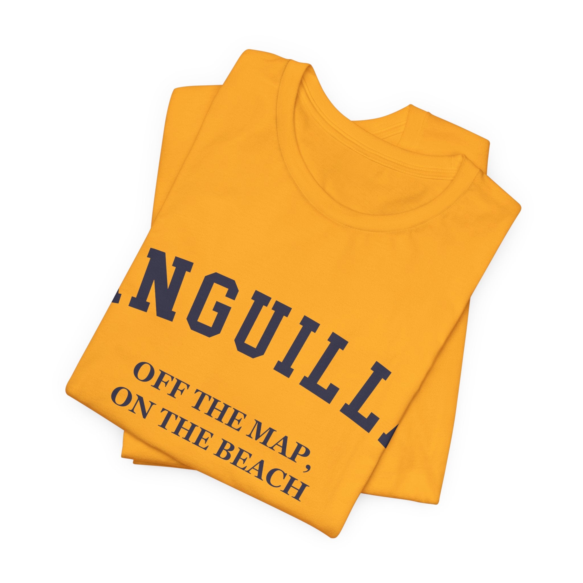 Anguilla Collegiate — 100% Cotton Premium Unisex T-Shirt | BY CHARLES