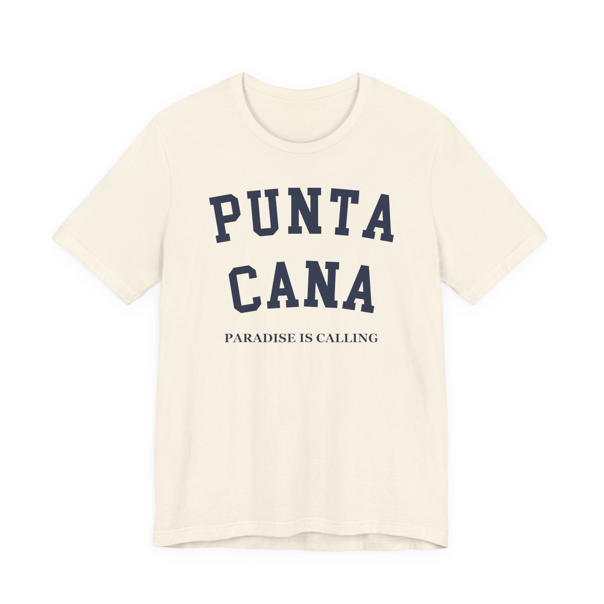 Punta Cana Collegiate — 100% Cotton Premium Unisex T-Shirt | BY CHARLES