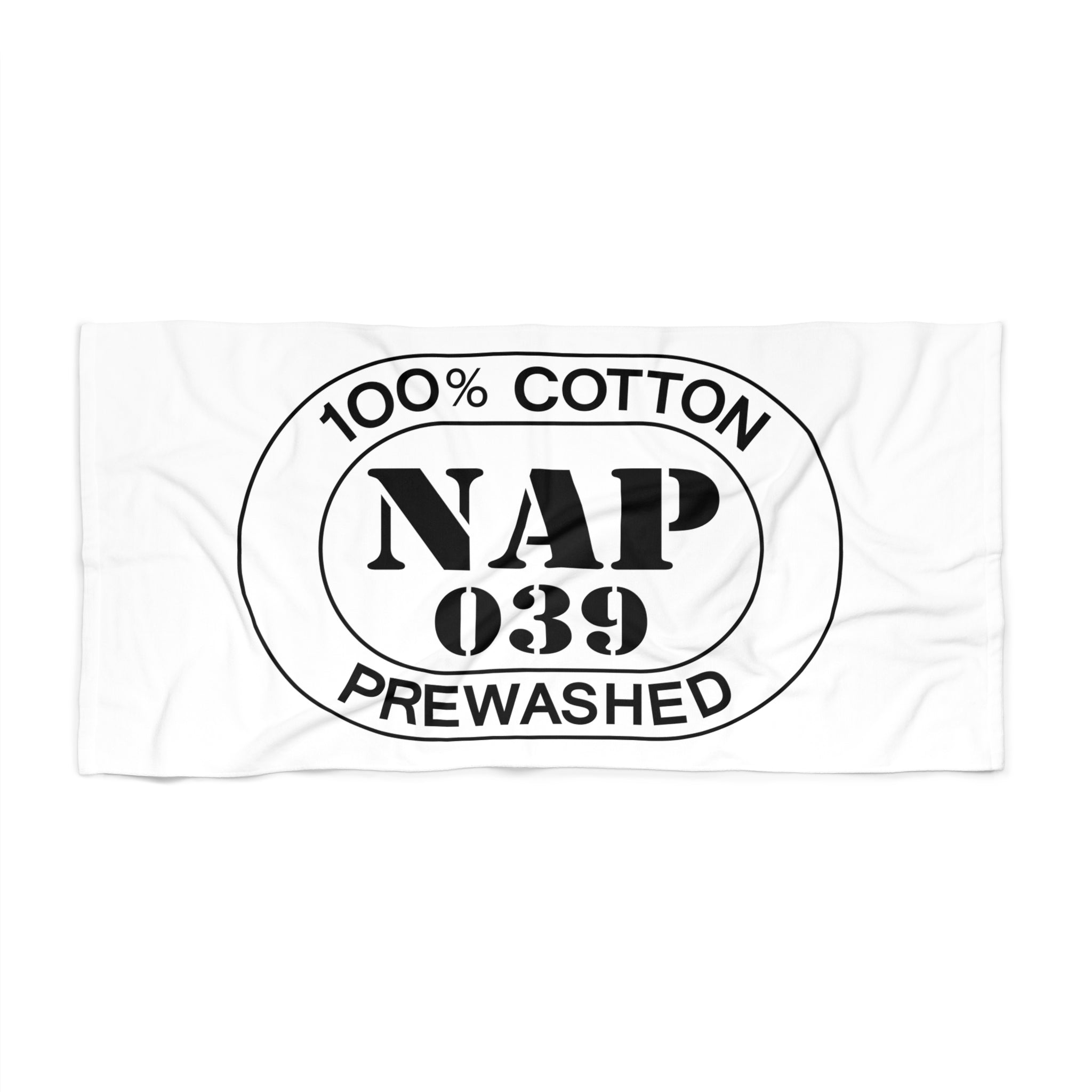 Positano Airport Oval Beach Towel — Premium Oversized | BY CHARLES