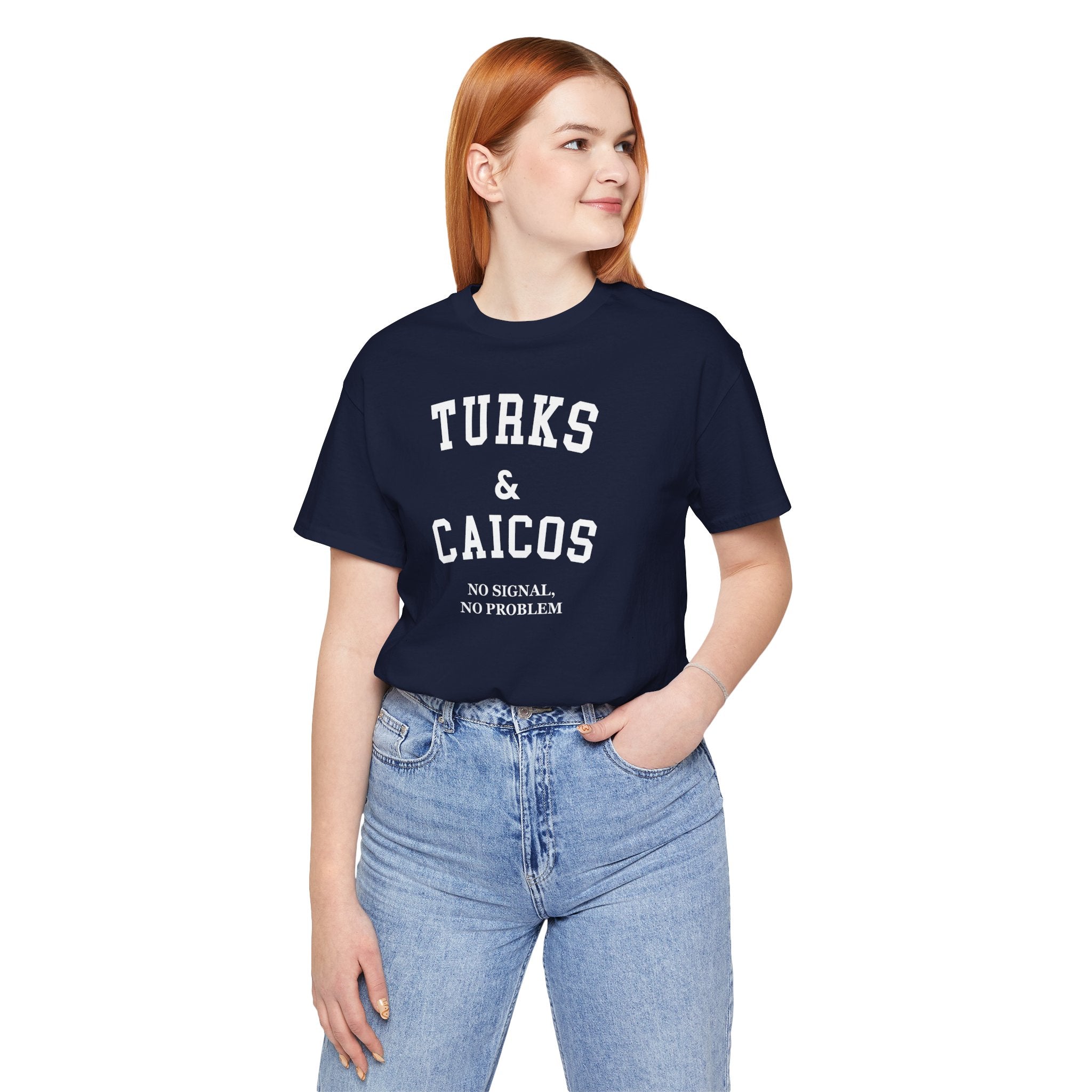 Turks & Caicos Collegiate — 100% Cotton Premium Unisex T-Shirt | BY CHARLES
