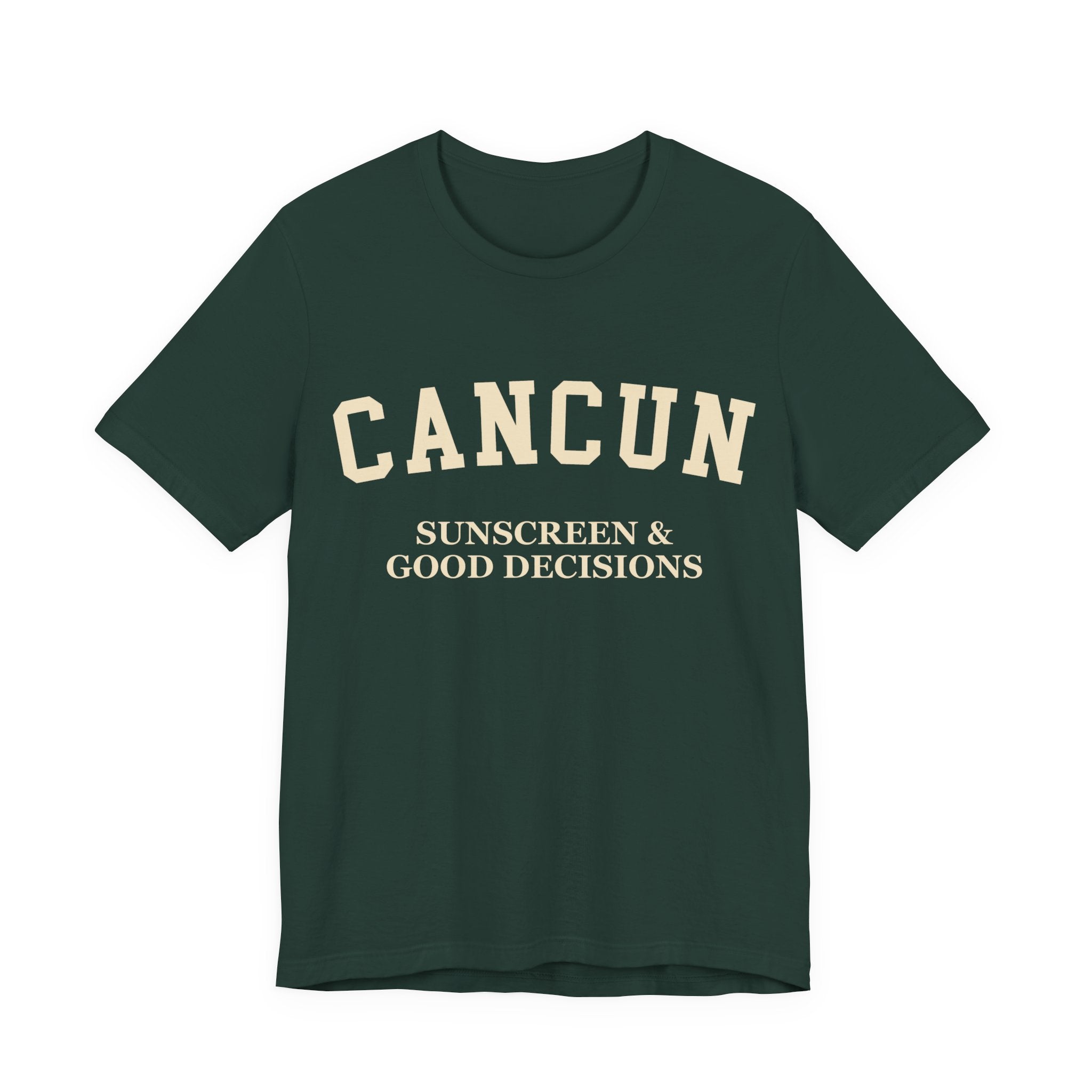 Cancun Collegiate — 100% Cotton Premium Unisex T-Shirt | BY CHARLES