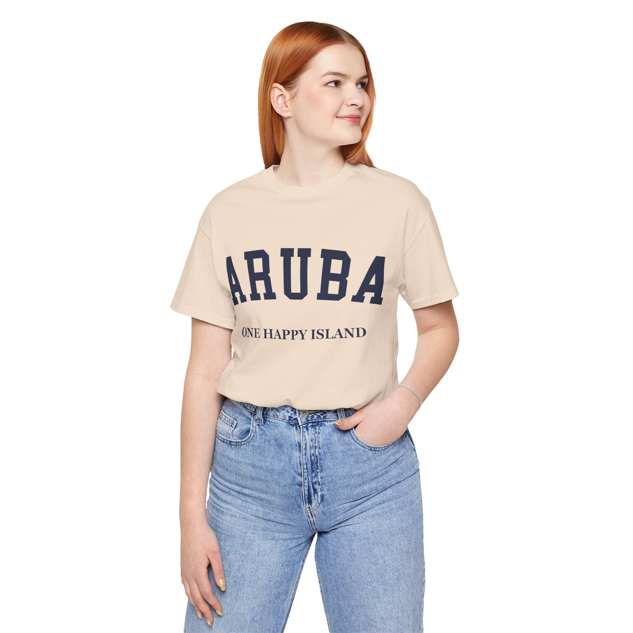 Aruba Collegiate — 100% Cotton Premium Unisex T-Shirt | BY CHARLES