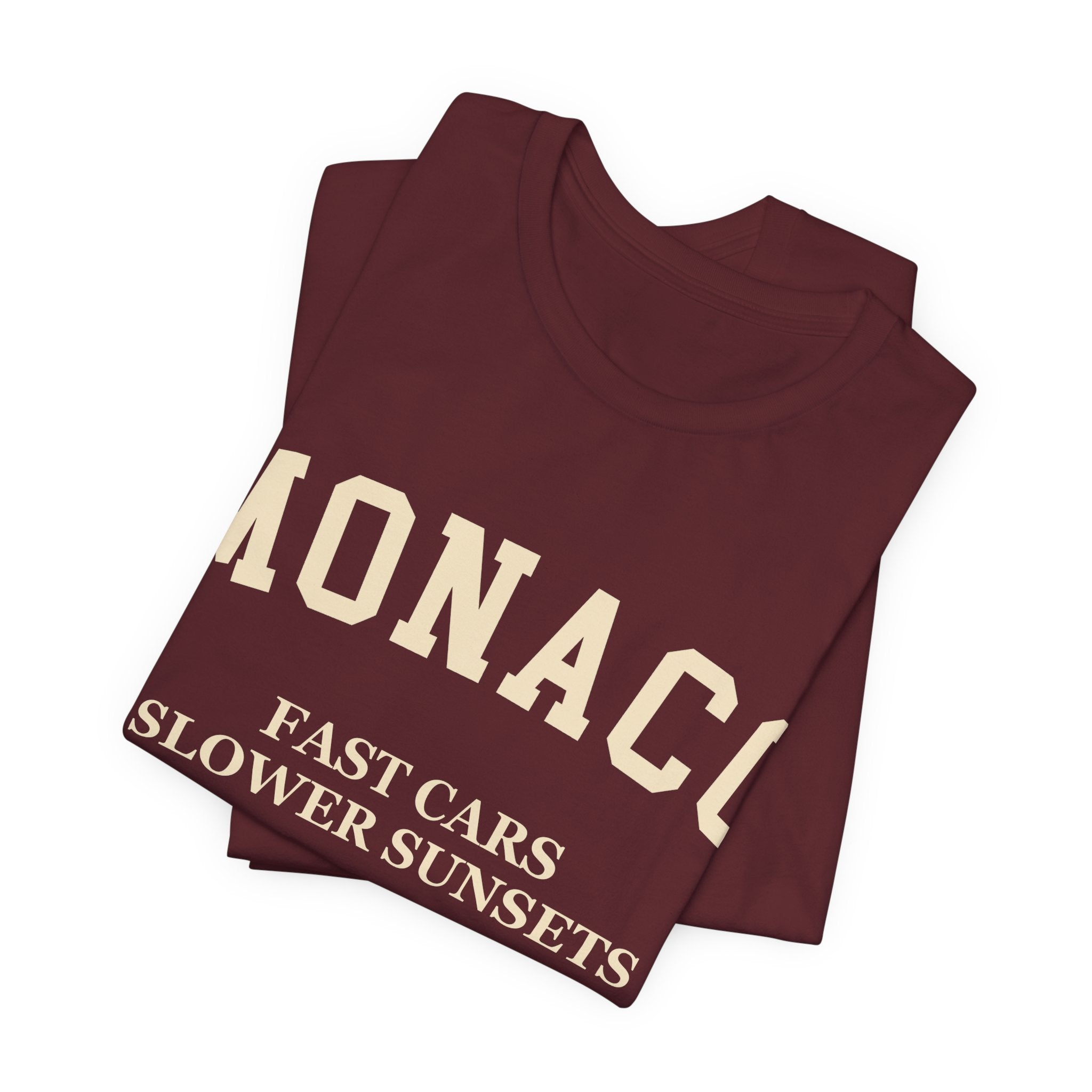 Monaco Collegiate — 100% Cotton Premium Unisex T-Shirt | BY CHARLES