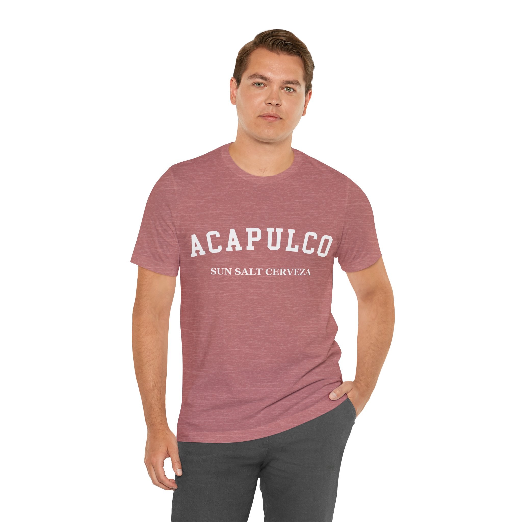 Acapulco Collegiate — 100% Cotton Premium Unisex T-Shirt | BY CHARLES