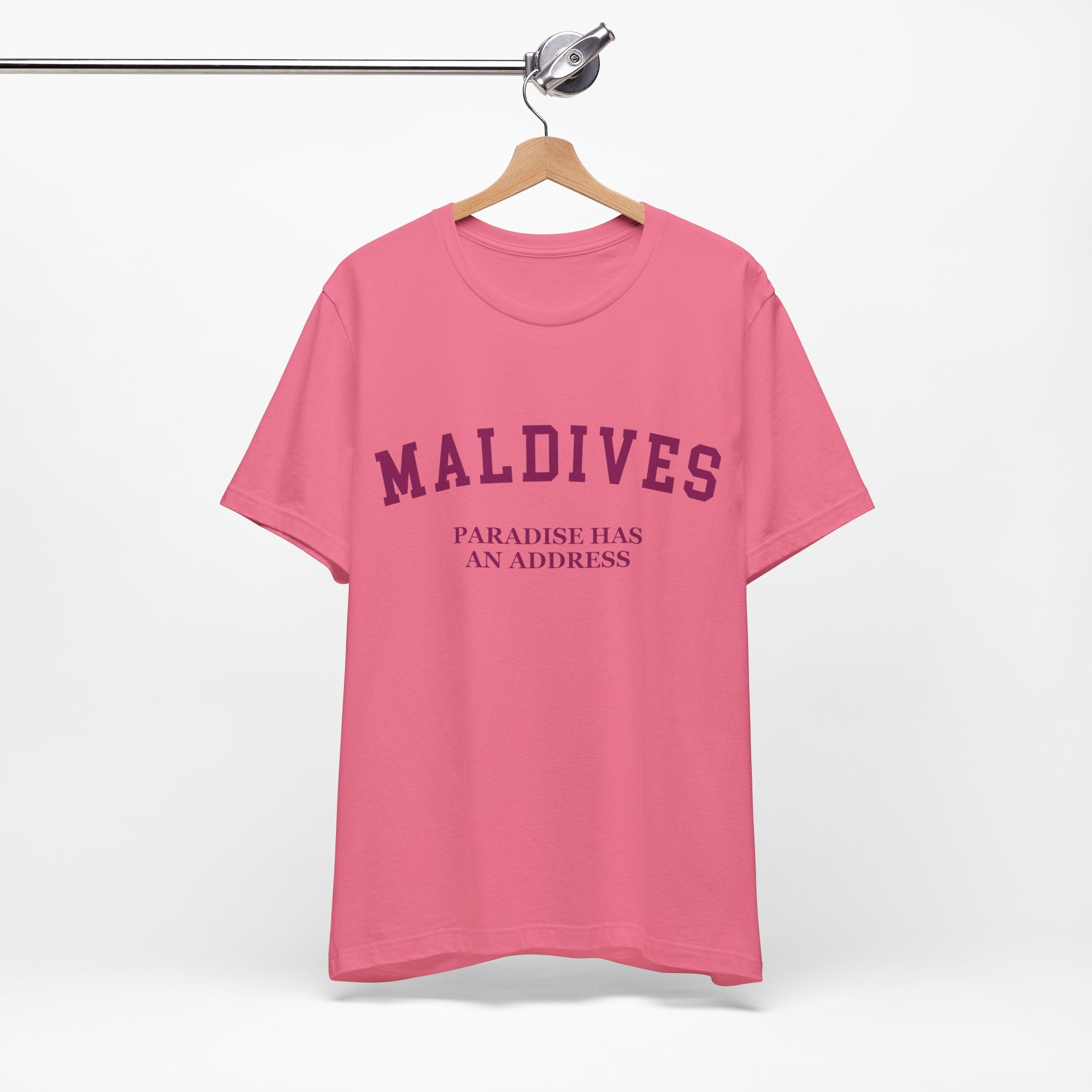 Maldives Collegiate — 100% Cotton Premium Unisex T-Shirt | BY CHARLES