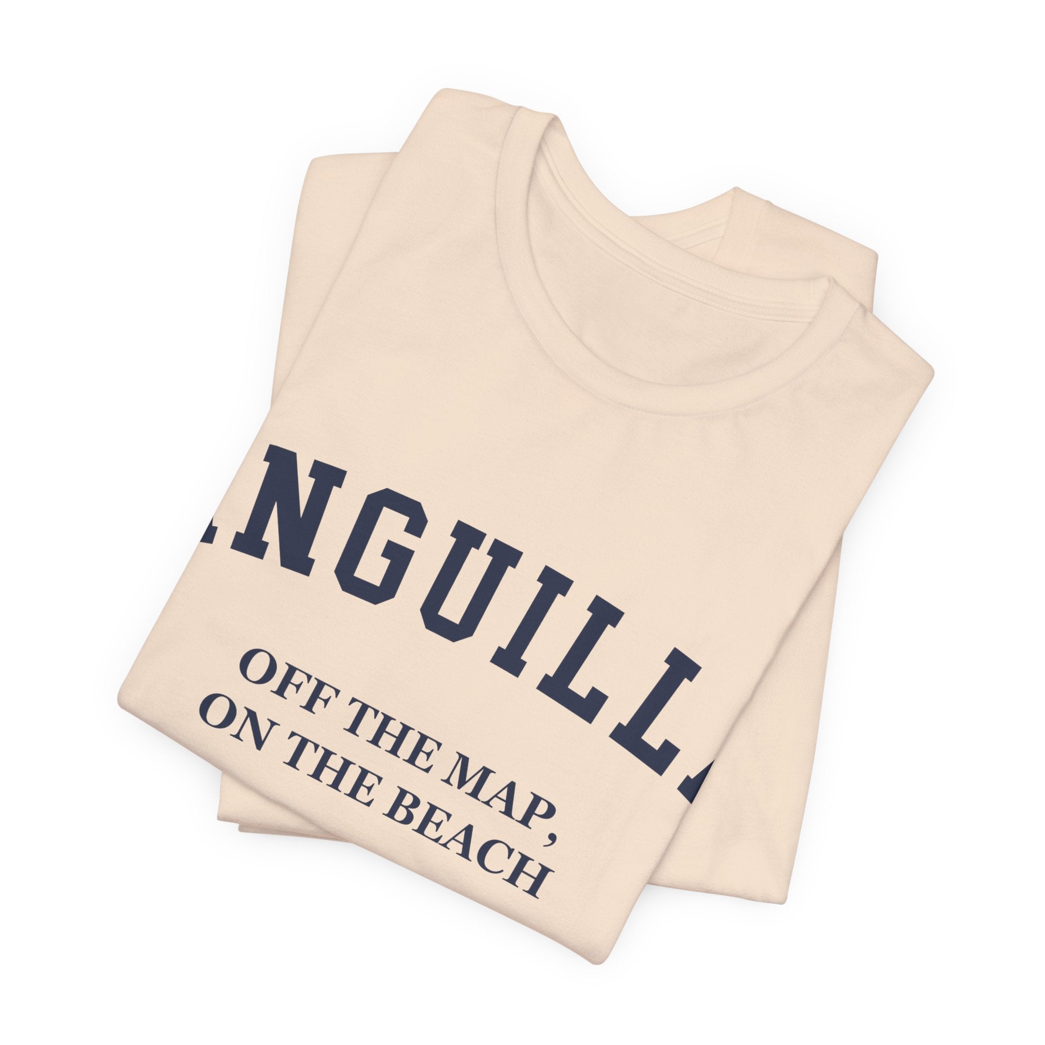 Anguilla Collegiate — 100% Cotton Premium Unisex T-Shirt | BY CHARLES