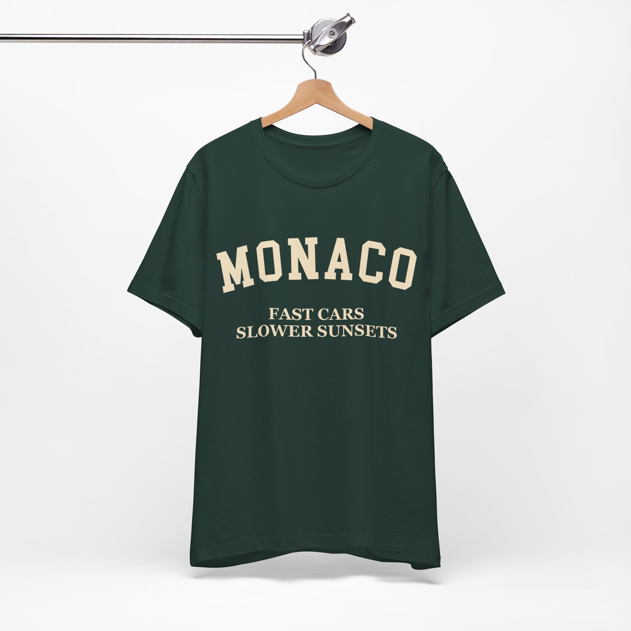 Monaco Collegiate — 100% Cotton Premium Unisex T-Shirt | BY CHARLES
