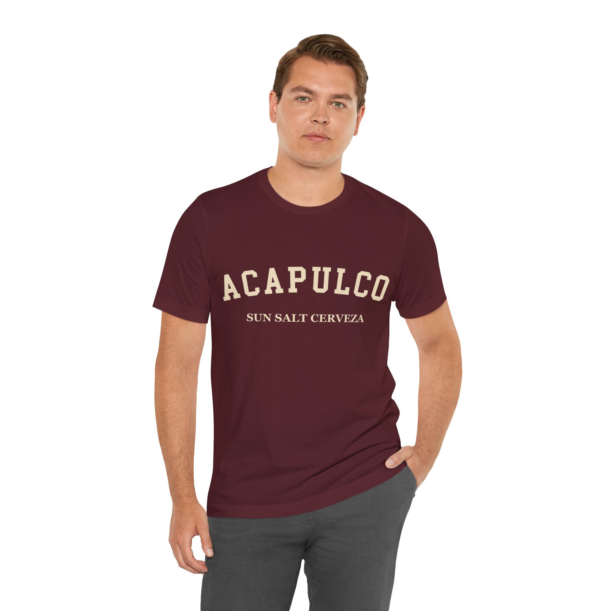 Acapulco Collegiate — 100% Cotton Premium Unisex T-Shirt | BY CHARLES